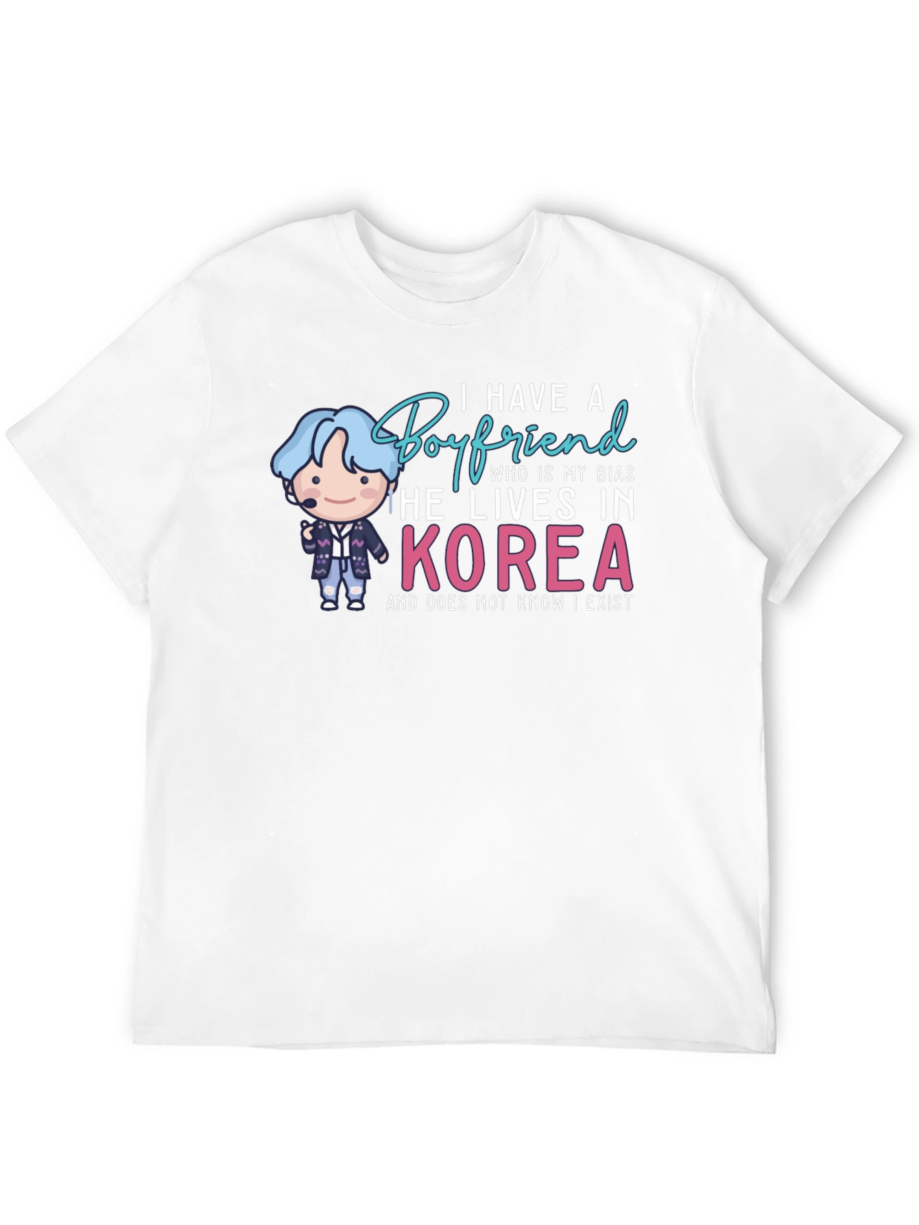 I Have A Boyfriend Korea Graphic Tee