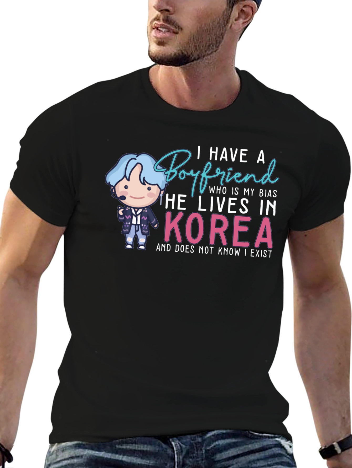 I Have A Boyfriend Korea Graphic Tee