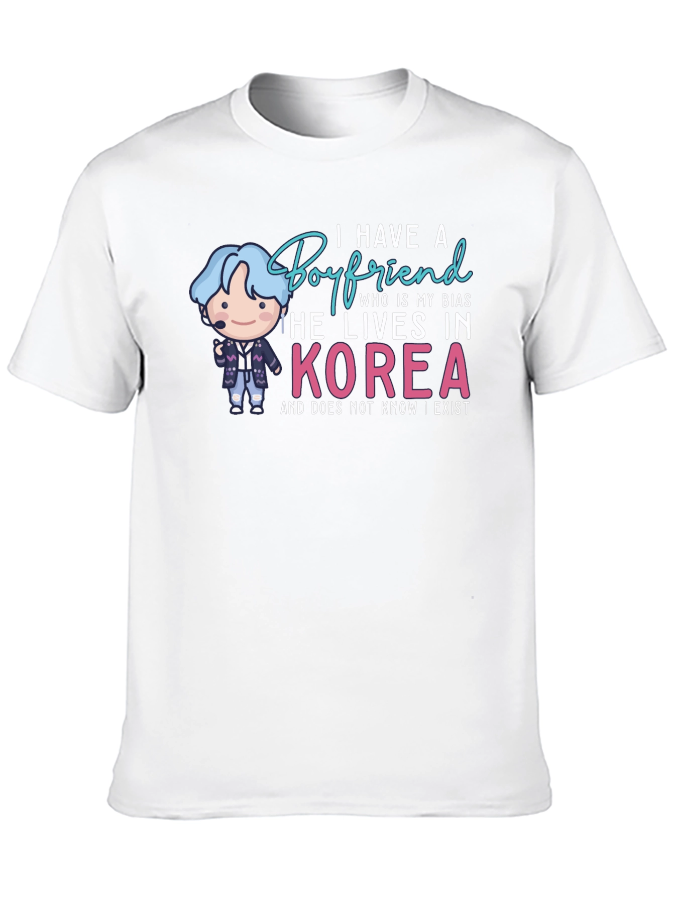 I Have A Boyfriend Korea Graphic Tee