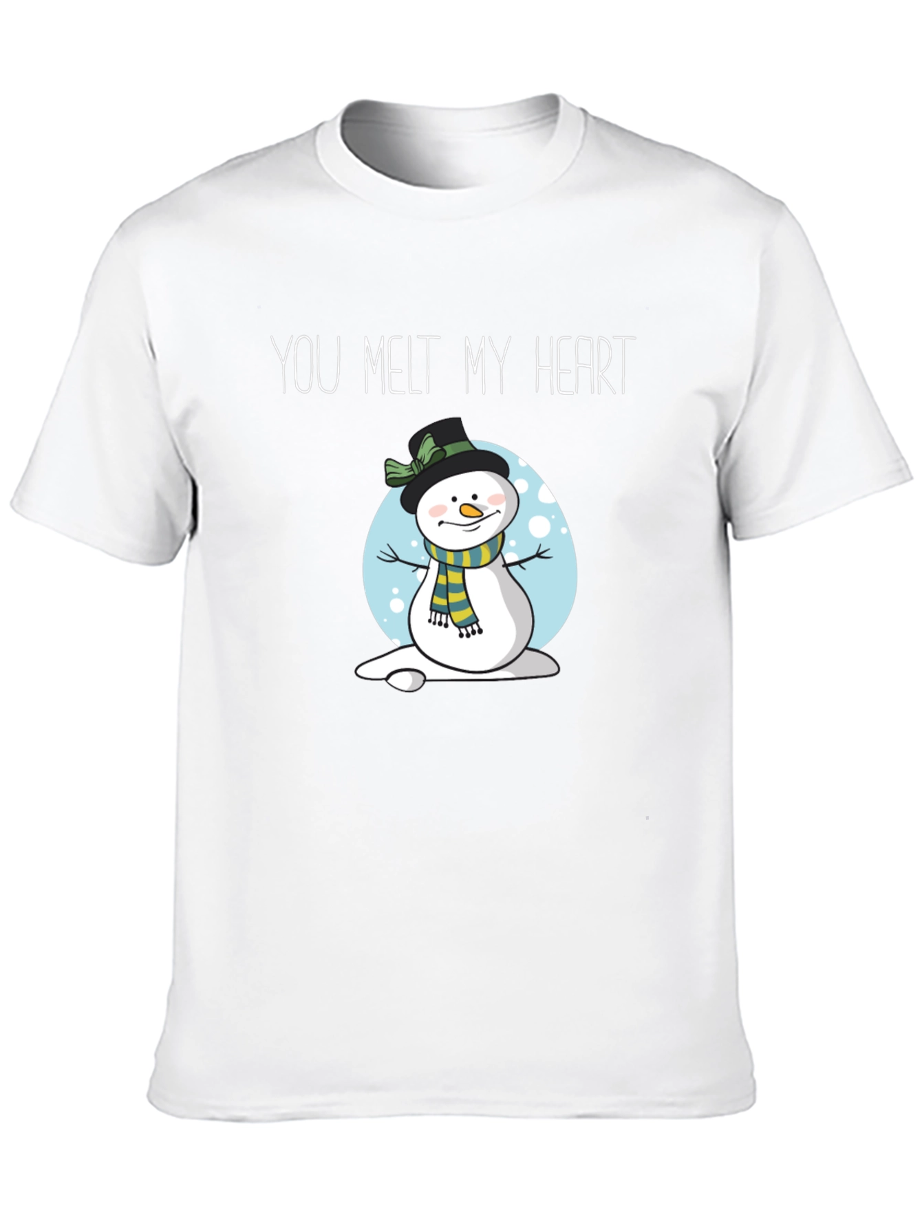 You Melt My Heart Snowman Graphic Tee