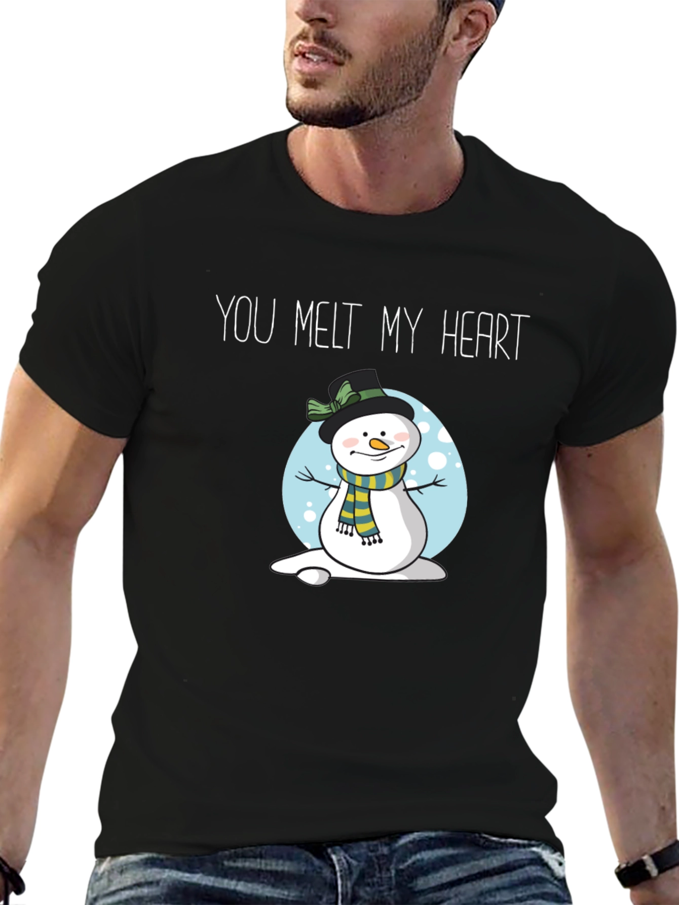 You Melt My Heart Snowman Graphic Tee