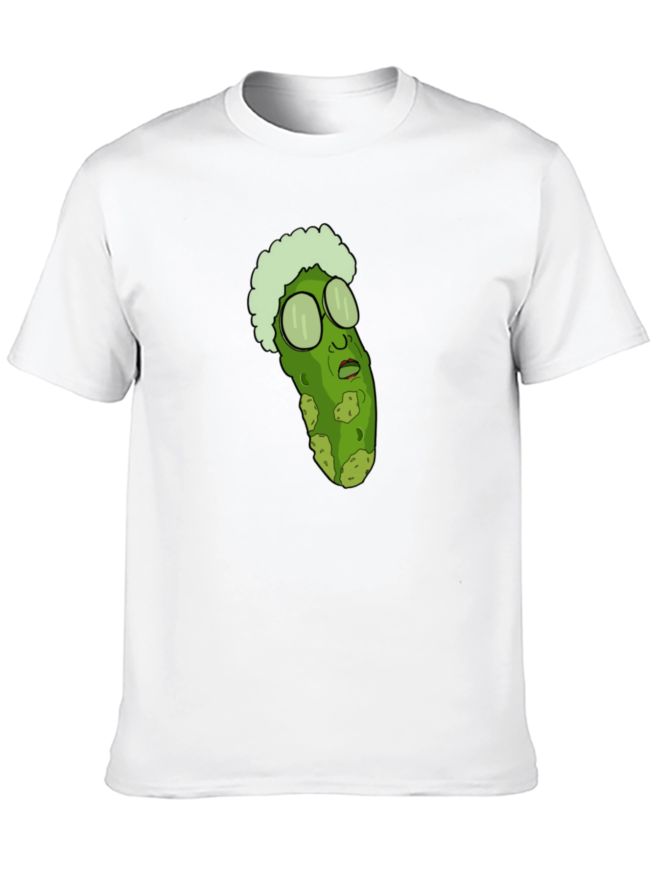 Pickle Rick Graphic T-Shirt - Black