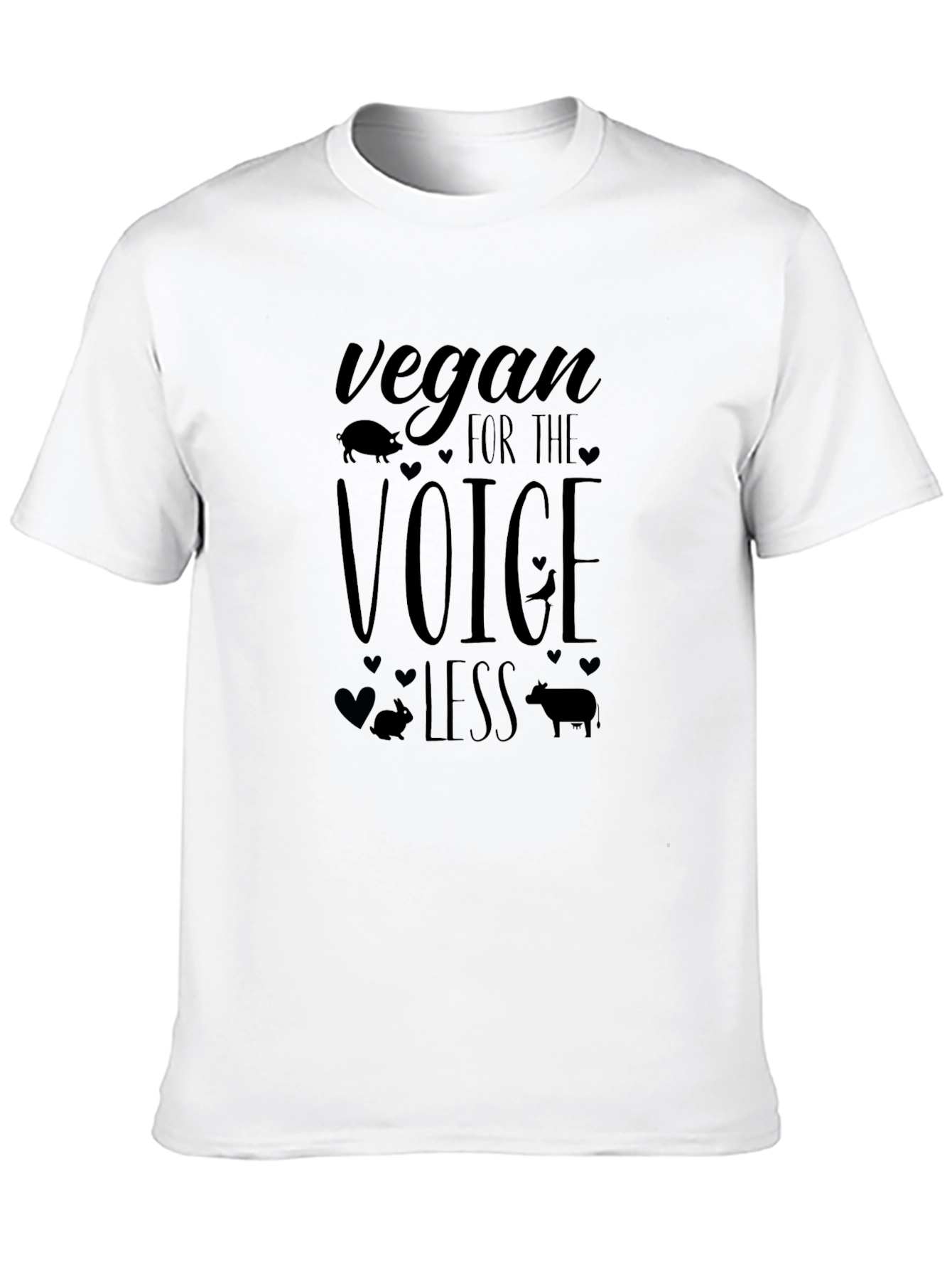 Vegan for the Voiceless Graphic T-Shirt