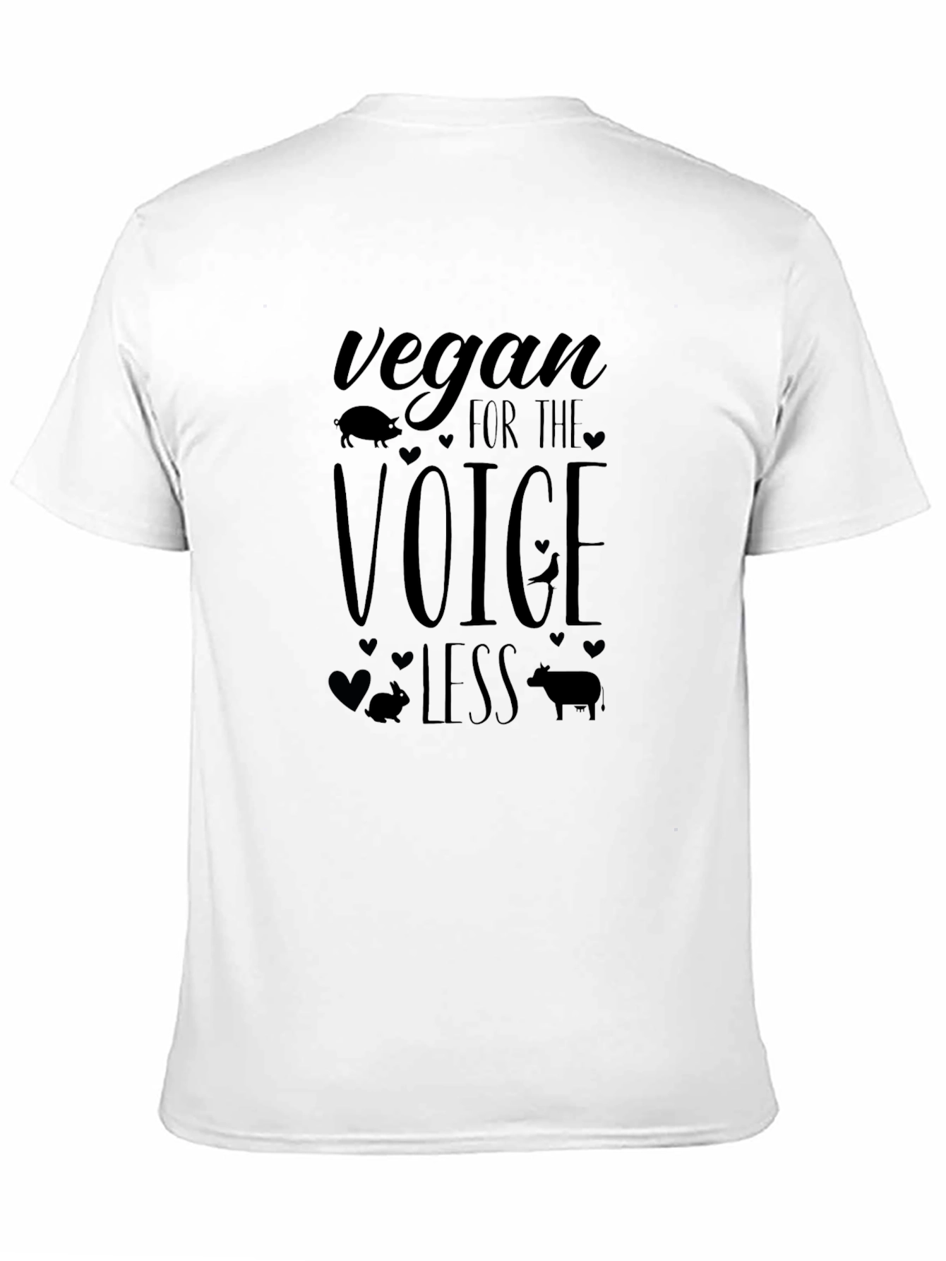 Vegan for the Voiceless Graphic T-Shirt