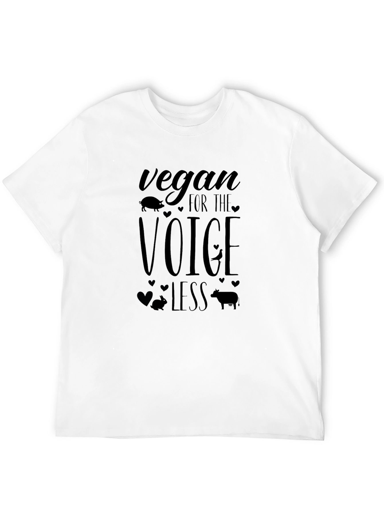Vegan for the Voiceless Graphic T-Shirt