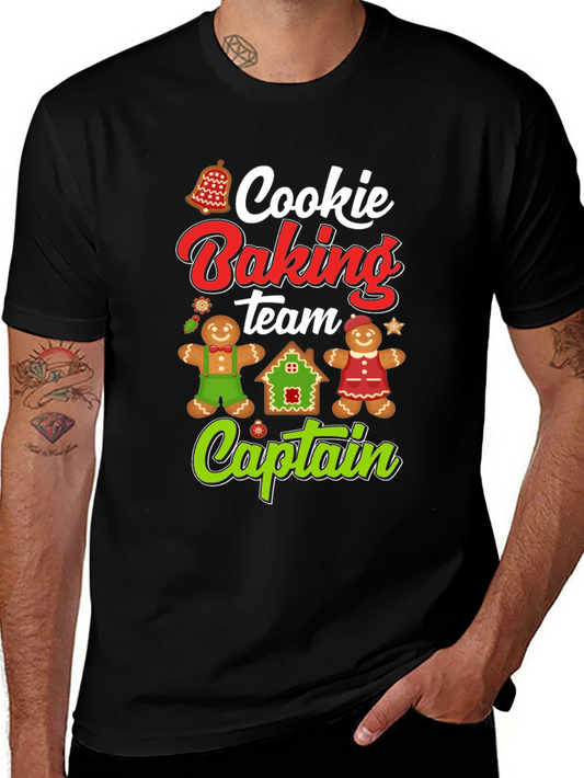 Cookie Baking Team Captain Holiday T-Shirt