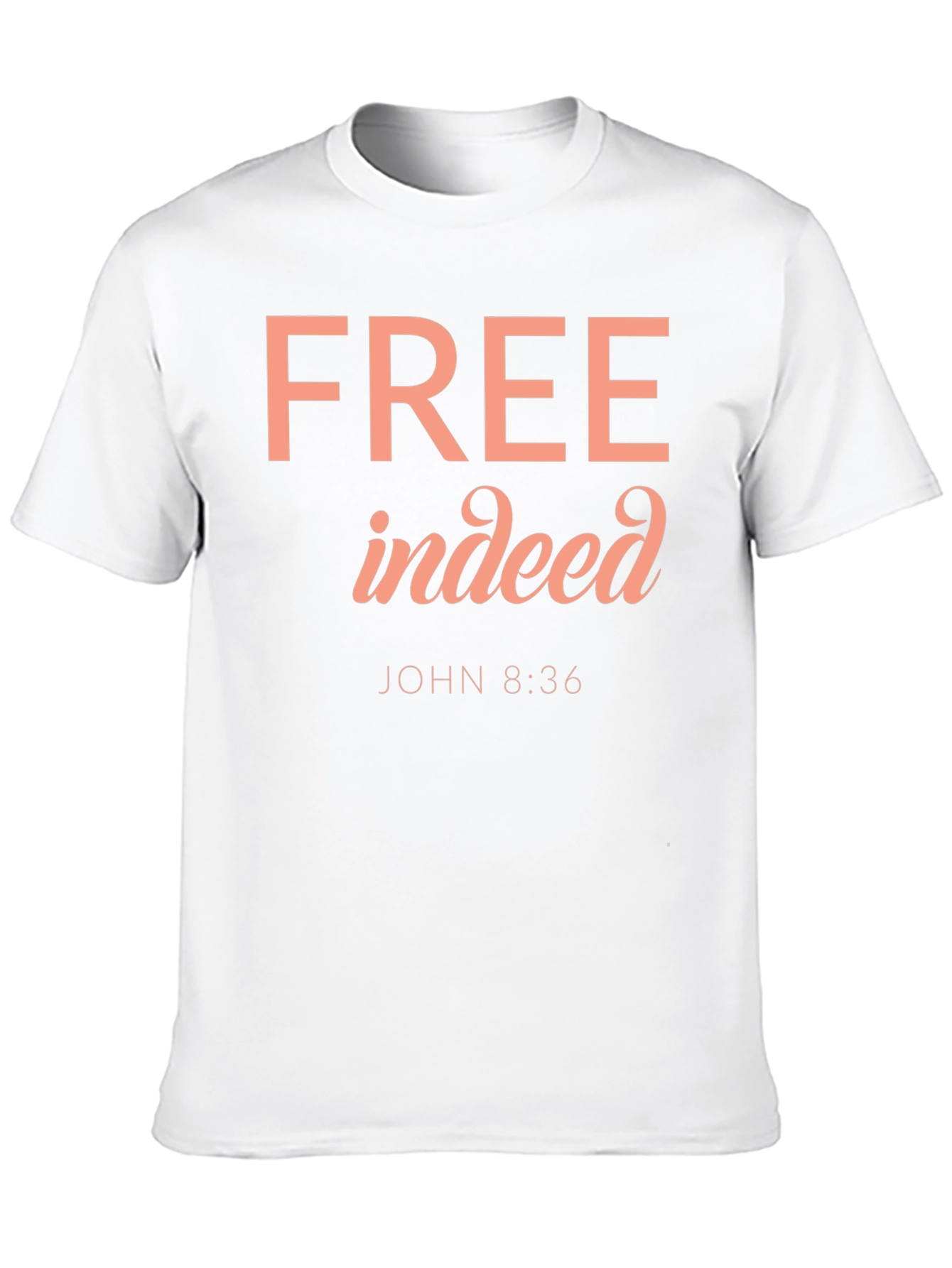 Free Indeed Graphic T-Shirt - Christian Verse