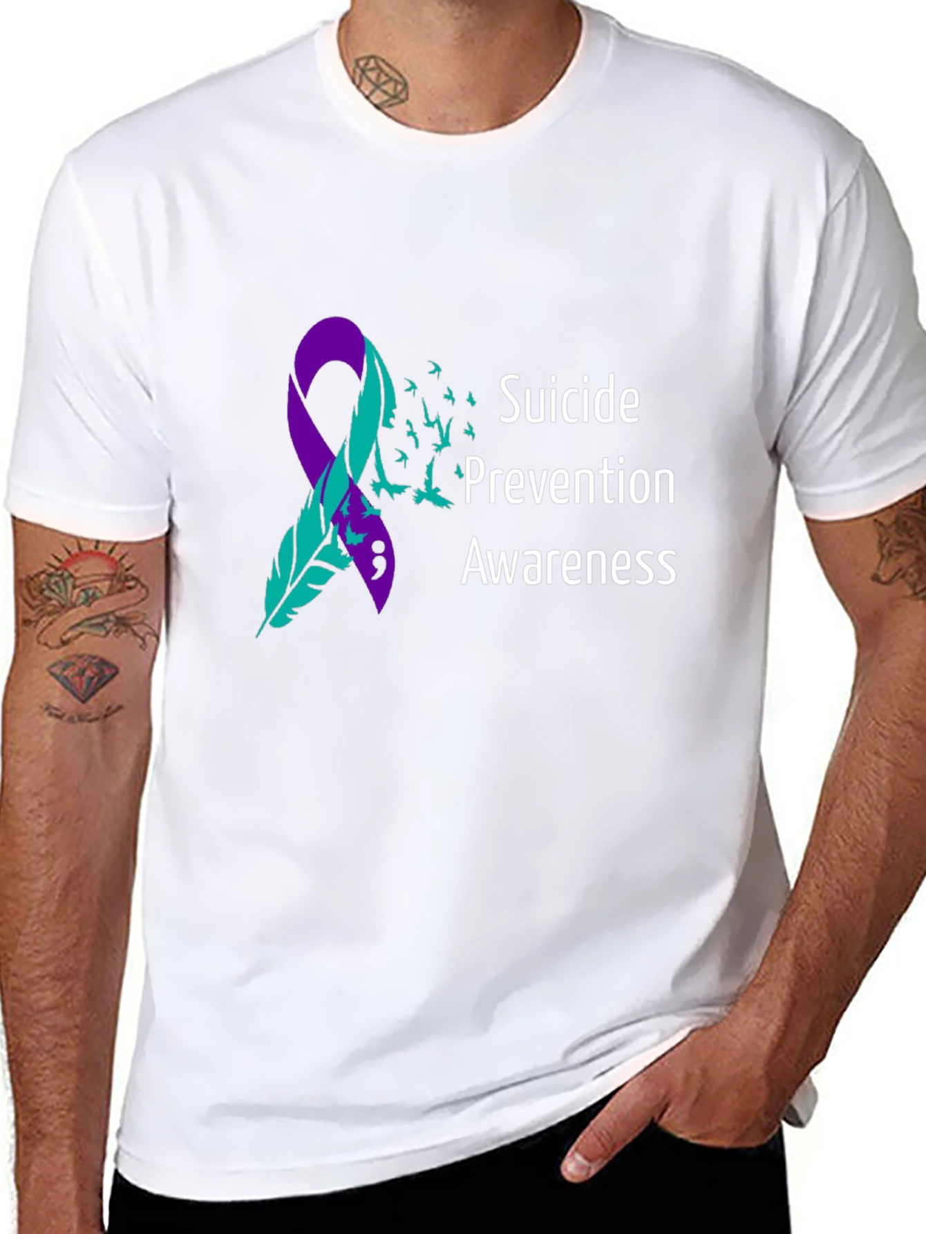Suicide Prevention Awareness Graphic Tee
