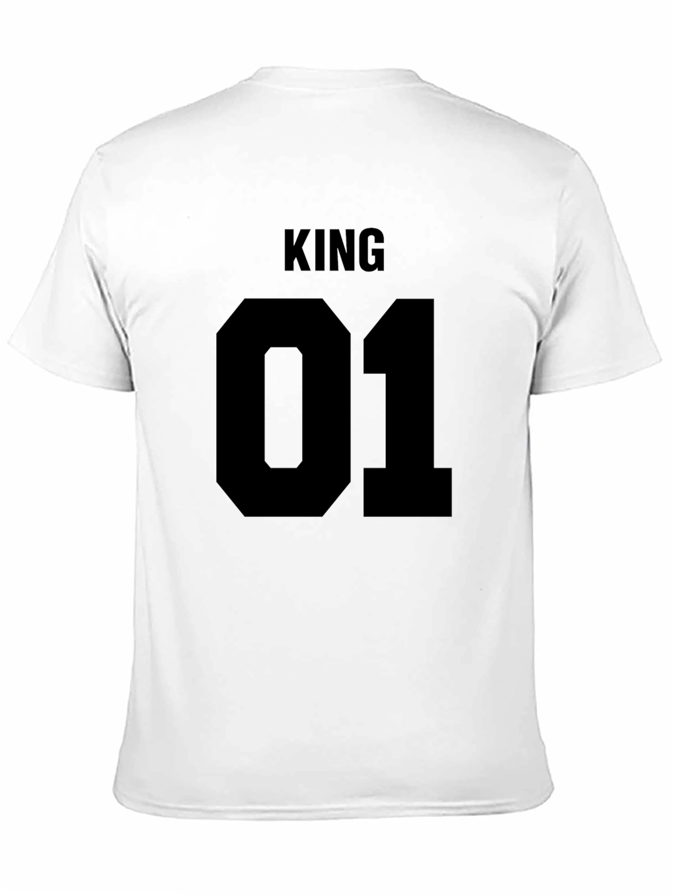 King 01 Graphic T-Shirt - Black