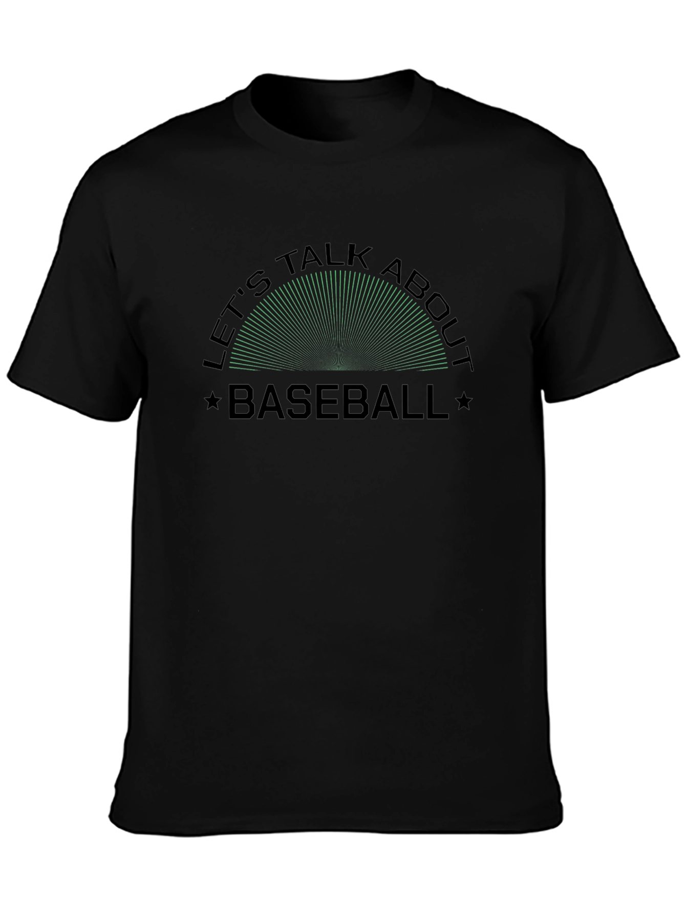 Lets Talk Baseball Graphic Tee