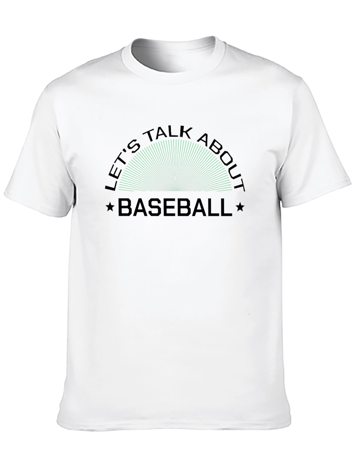 Lets Talk Baseball Graphic Tee