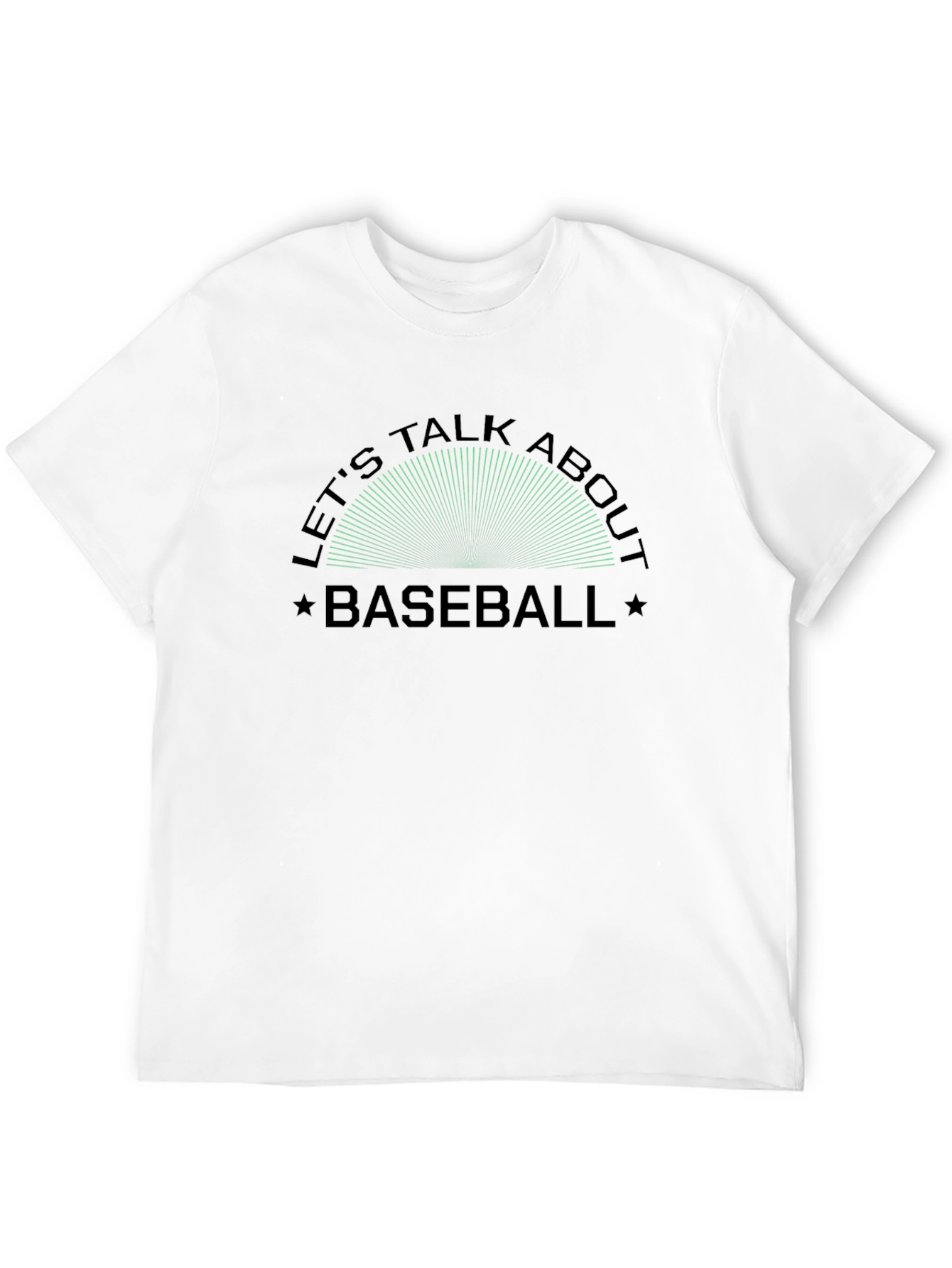 Lets Talk Baseball Graphic Tee