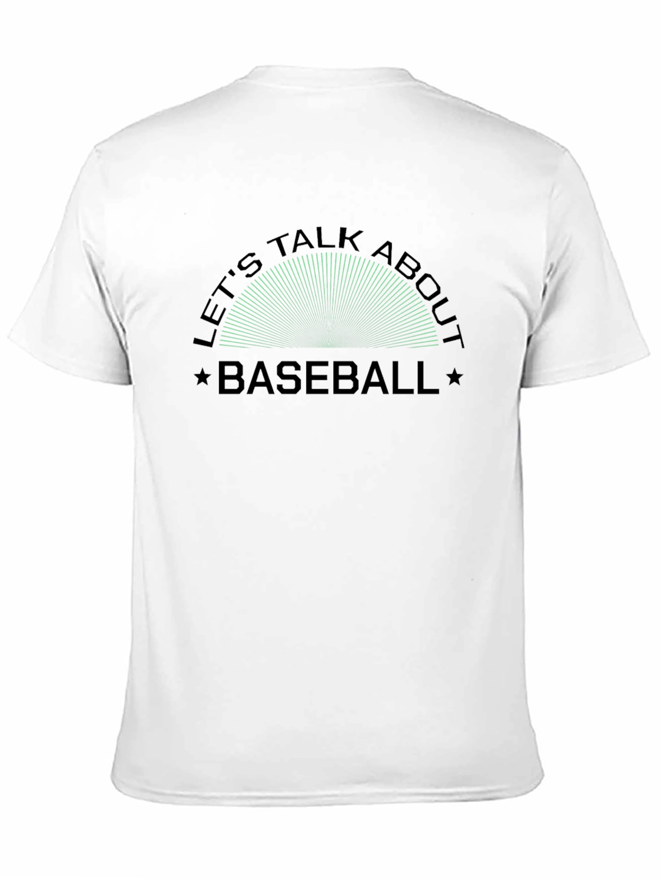 Lets Talk Baseball Graphic Tee