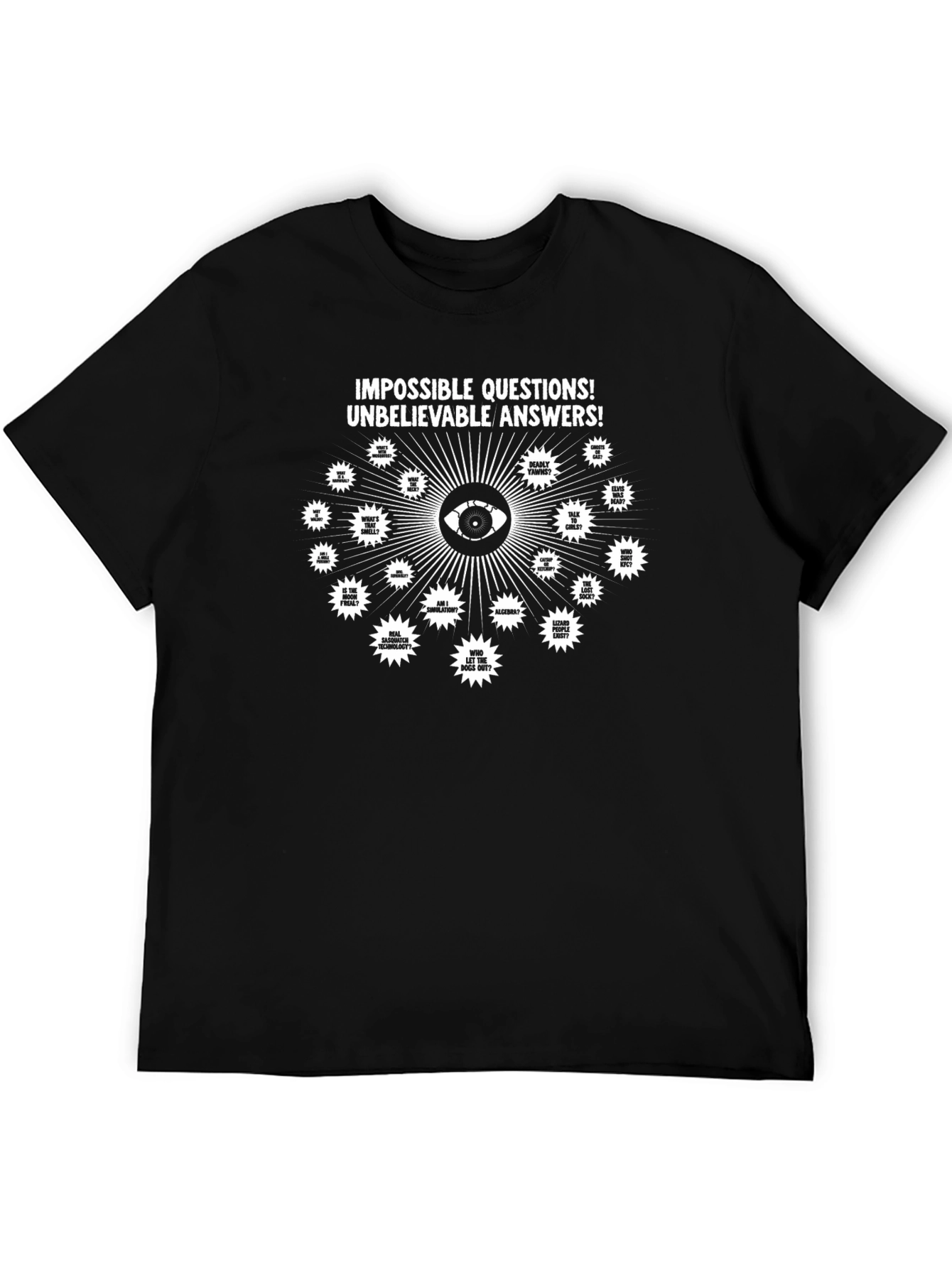 Impossible Questions Graphic T-Shirt