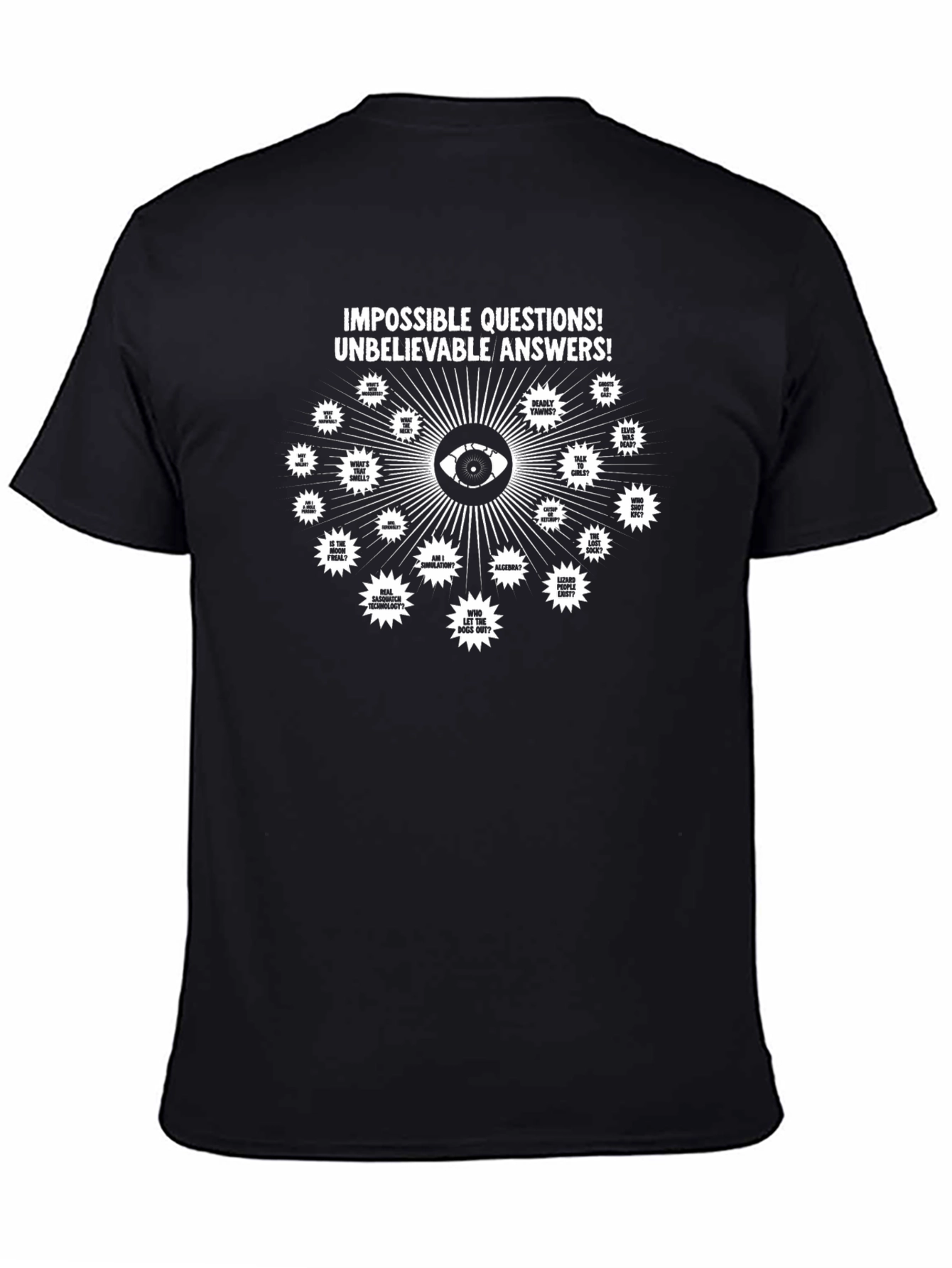 Impossible Questions Graphic T-Shirt