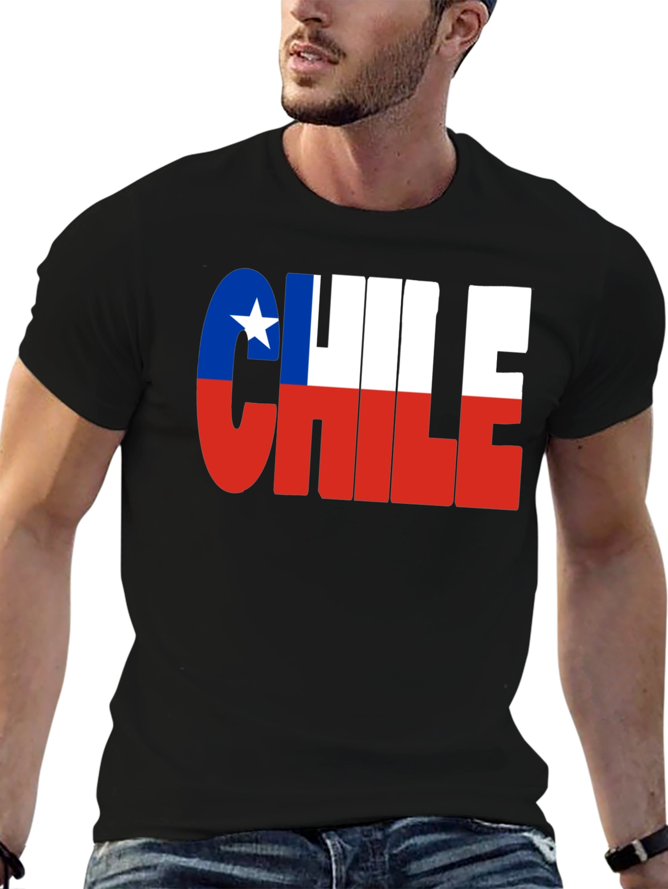Chile Flag T-Shirt - Graphic Tee Country Pride