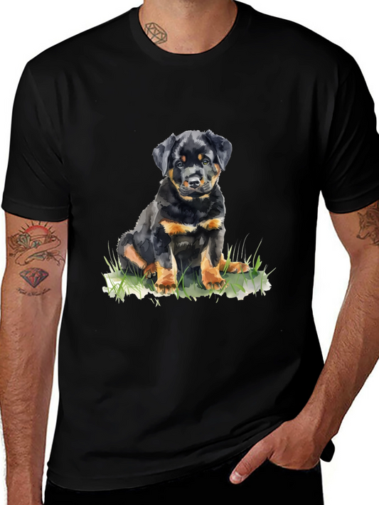 Rottweiler Puppy T-Shirt - Cute Dog Tee