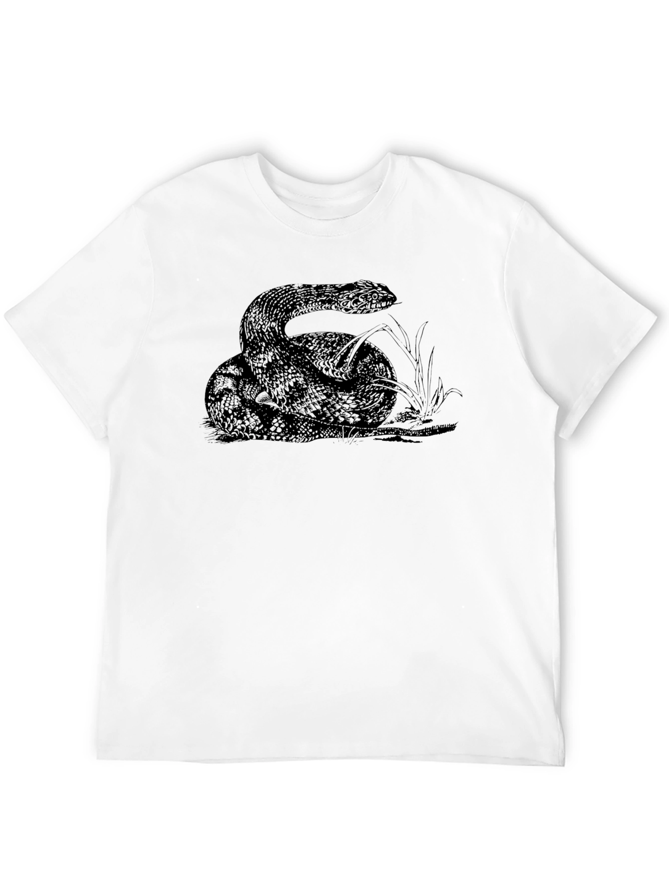 Snake Graphic Black T-Shirt