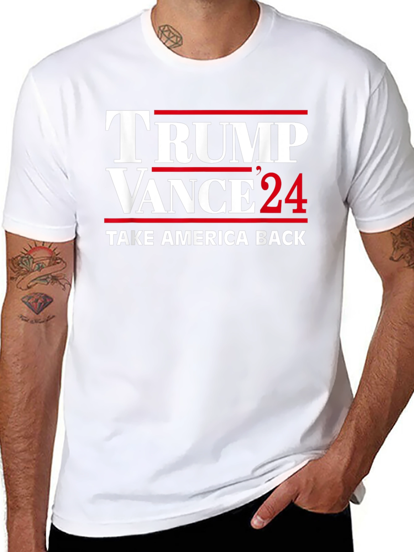 Trump Vance 24 T-Shirt | Take America Back