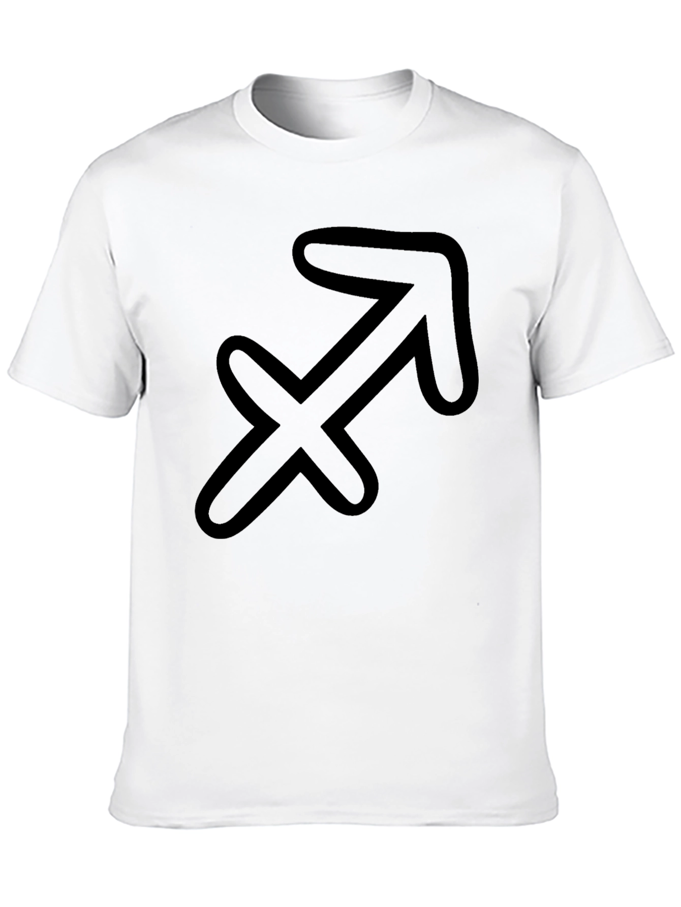 Sagittarius Zodiac Black T-Shirt