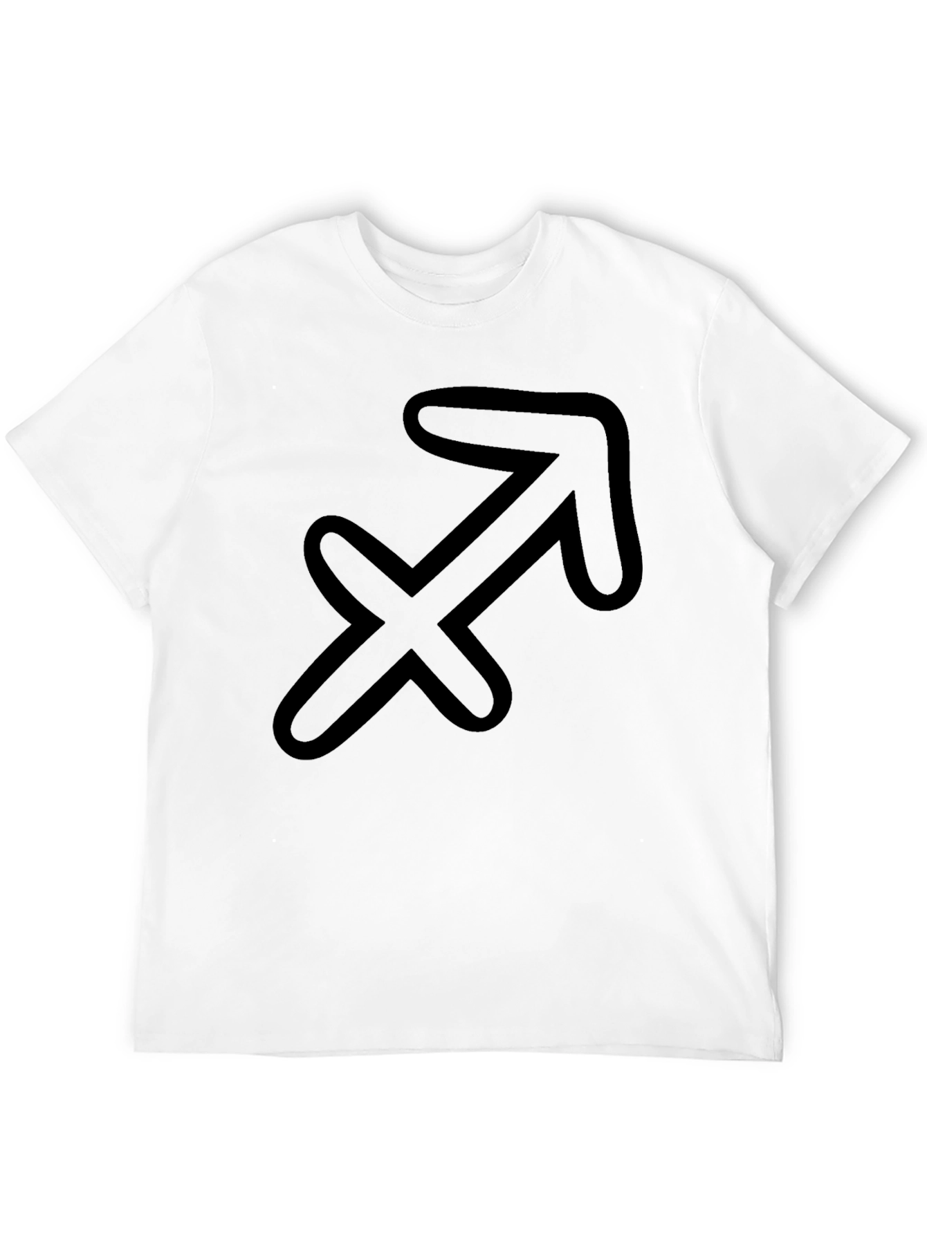 Sagittarius Zodiac Black T-Shirt