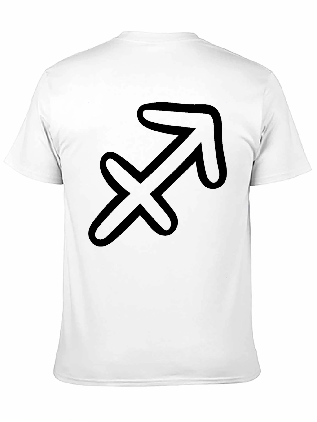 Sagittarius Zodiac Black T-Shirt