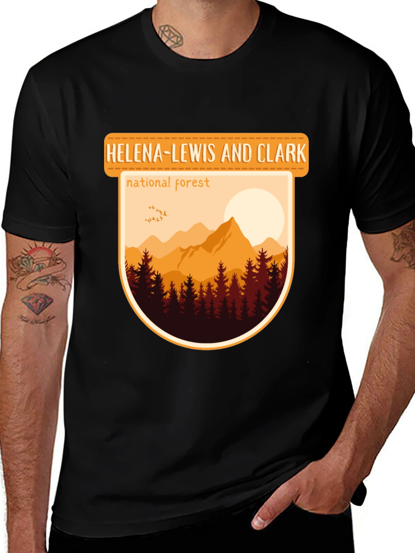 Helena-Lewis and Clark National Forest Graphic Tee
