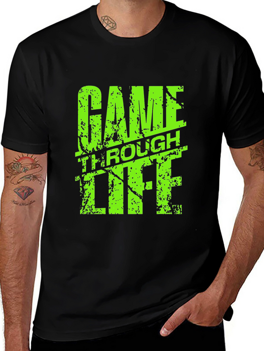 Game Through Life Mens T-Shirt