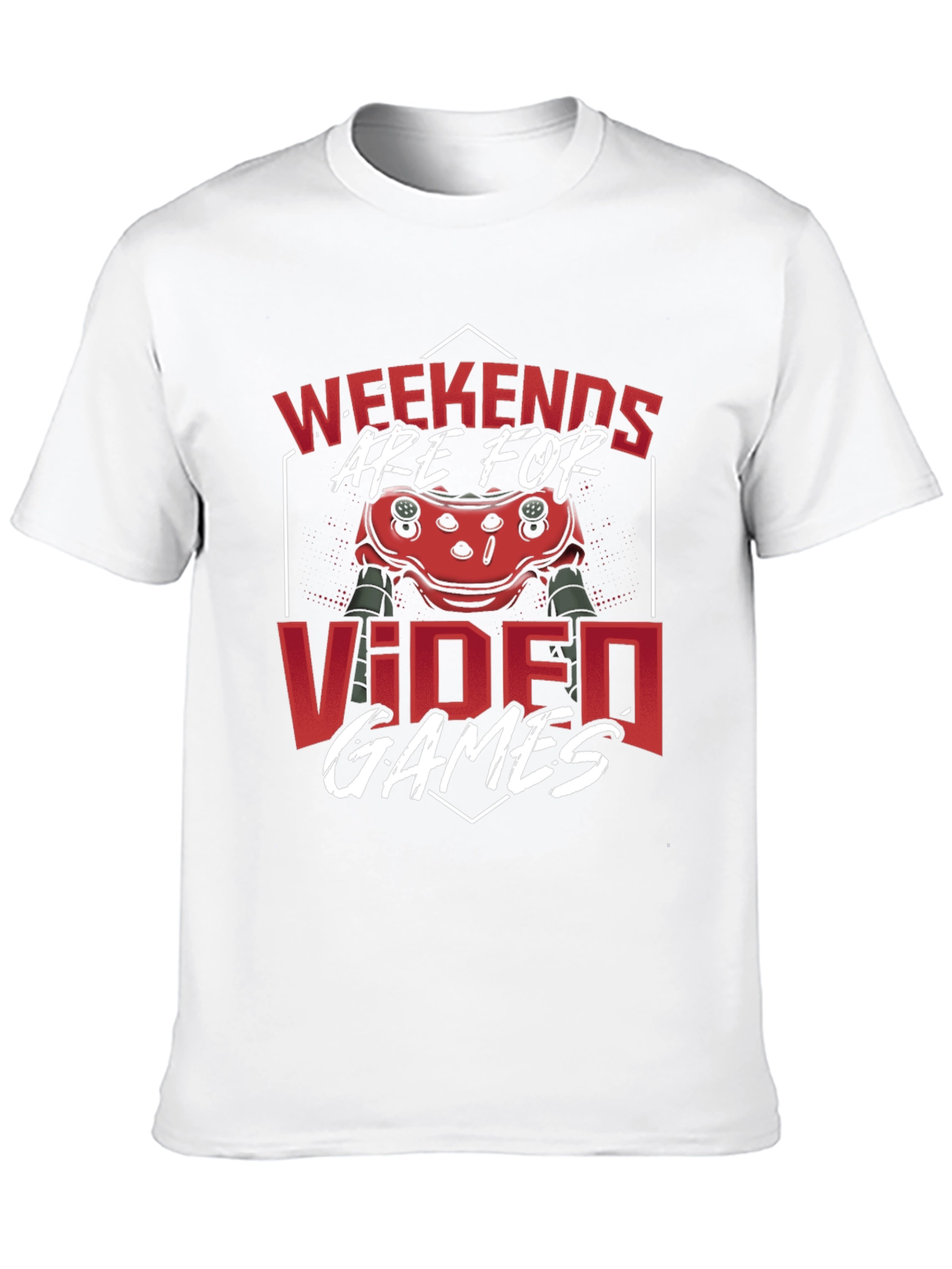 Weekends Are For Video Games Graphic Tee