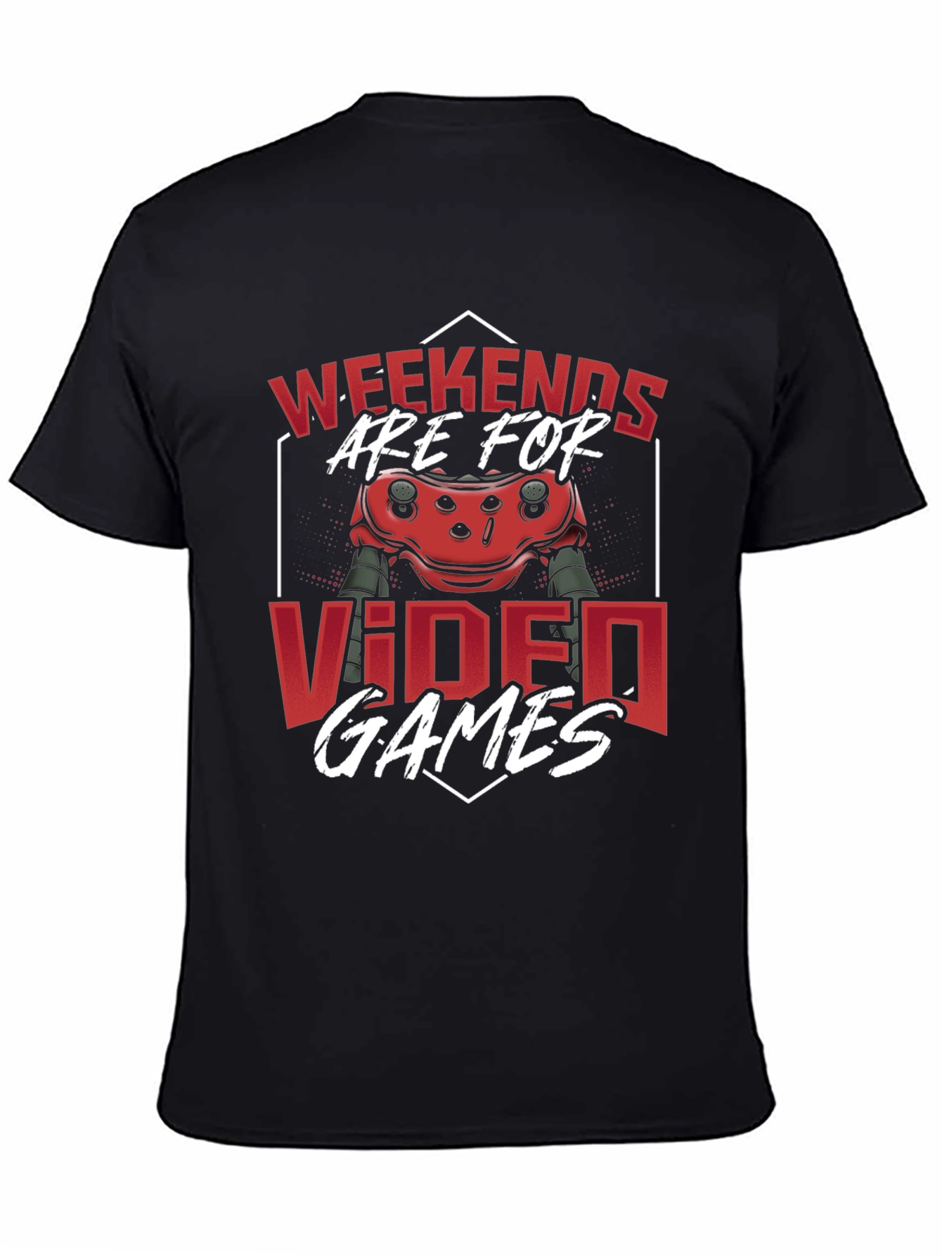 Weekends Are For Video Games Graphic Tee