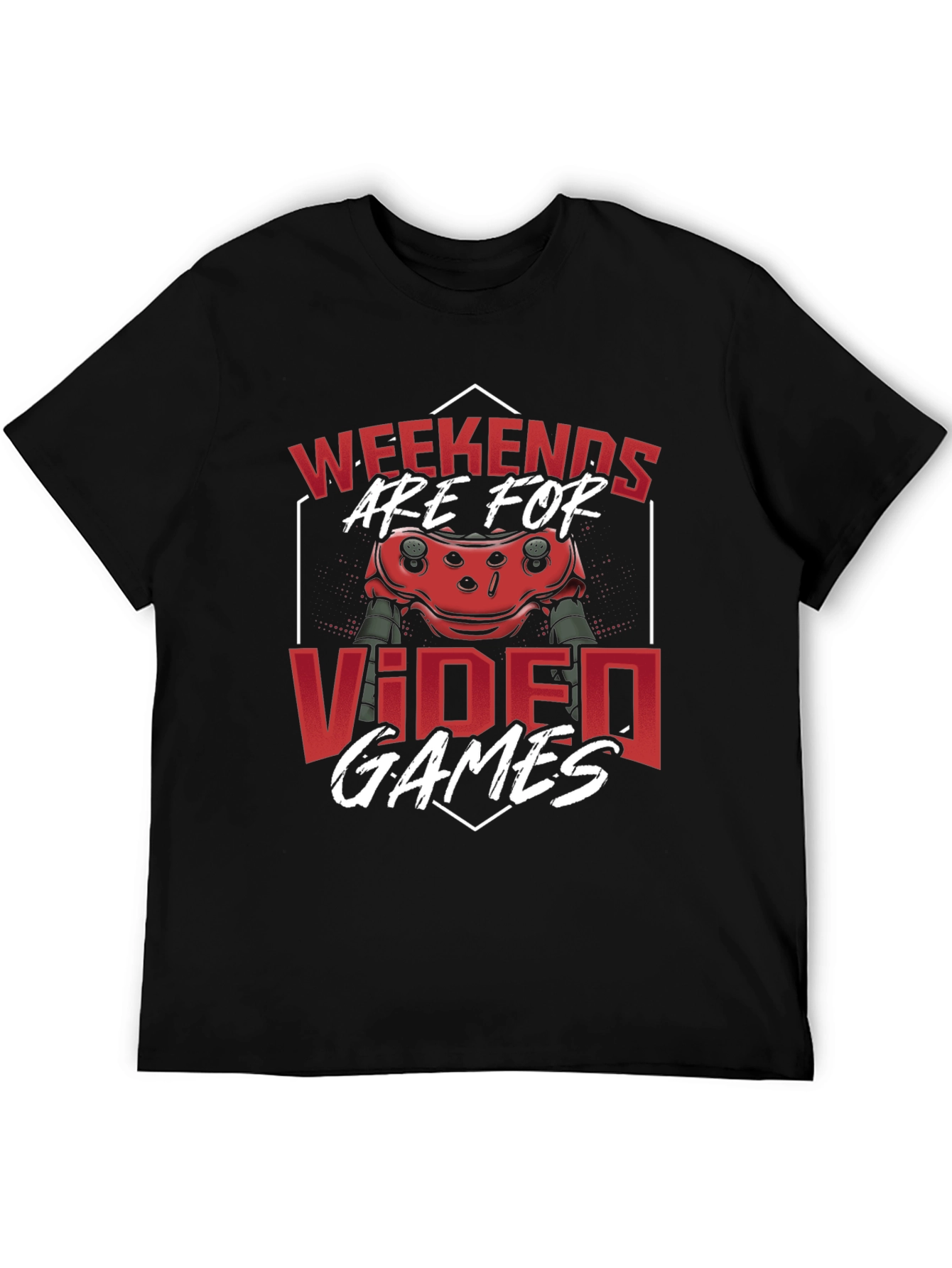 Weekends Are For Video Games Graphic Tee