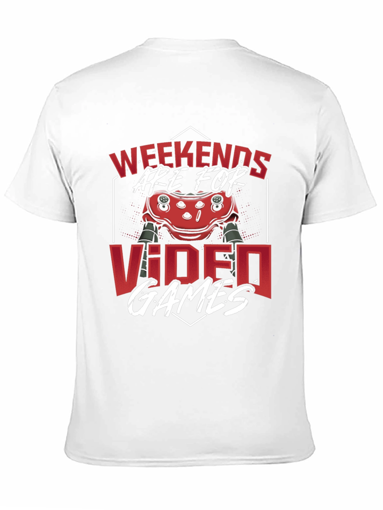 Weekends Are For Video Games Graphic Tee