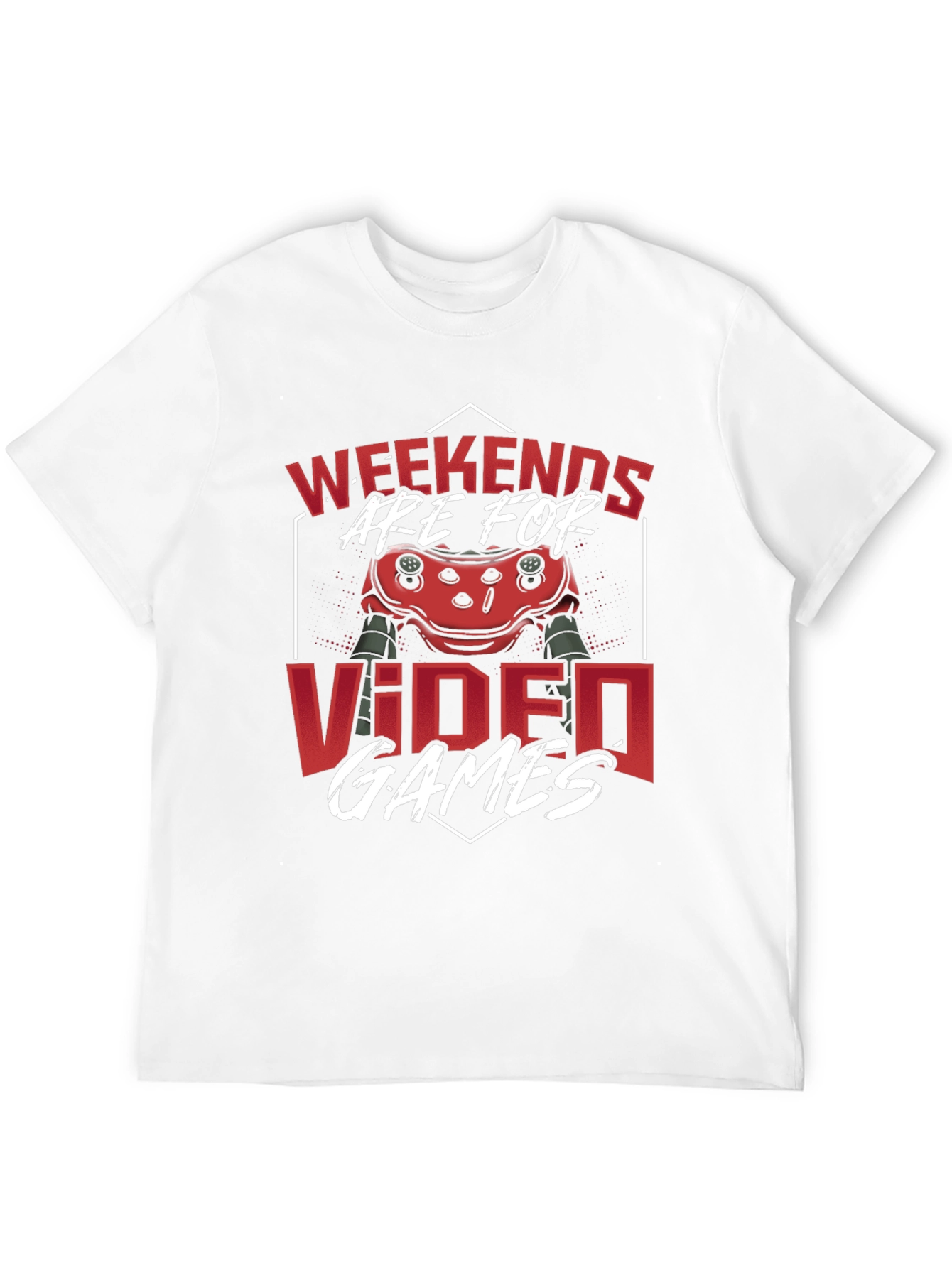 Weekends Are For Video Games Graphic Tee