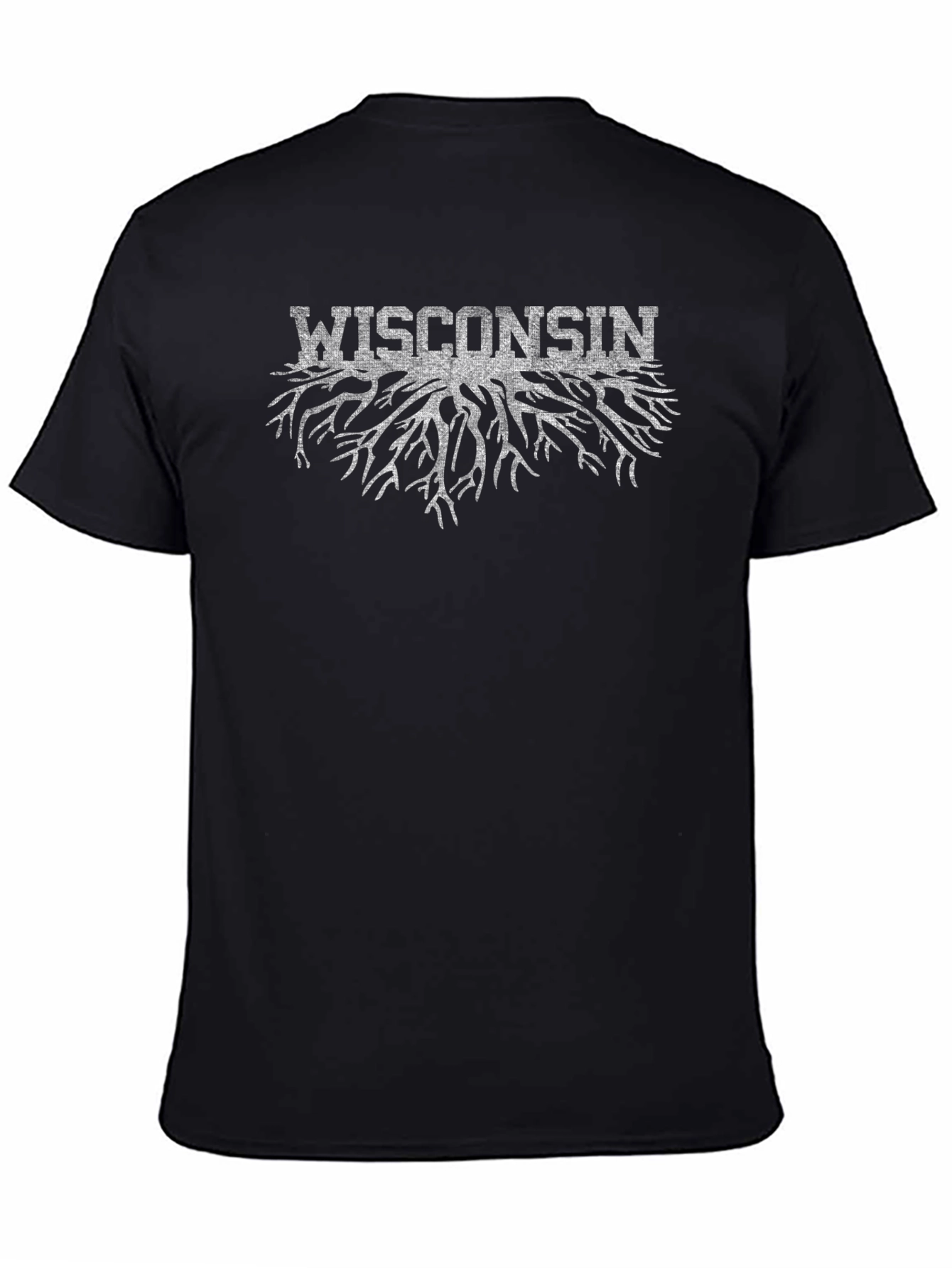 Wisconsin Roots Graphic T-Shirt - Black