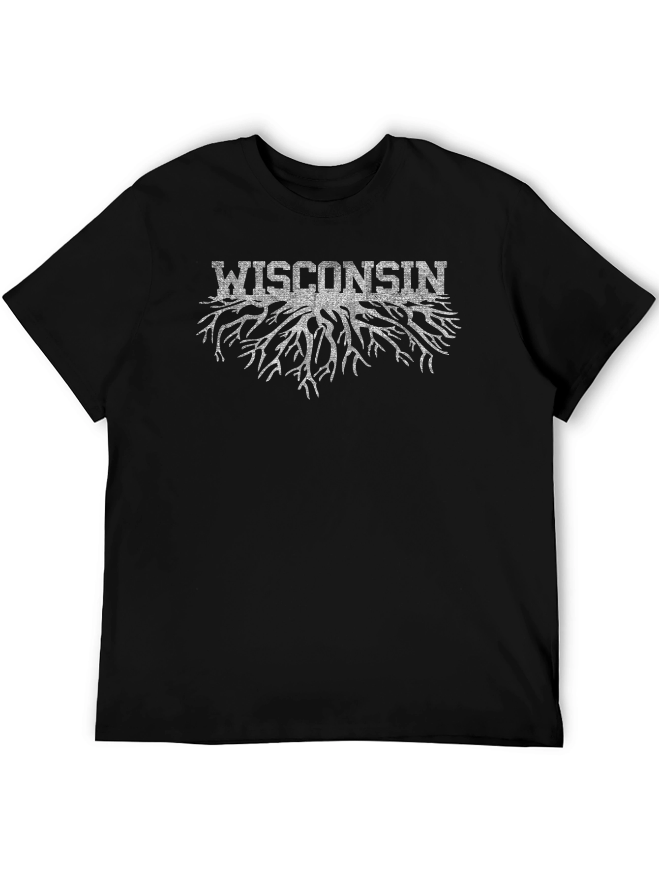 Wisconsin Roots Graphic T-Shirt - Black