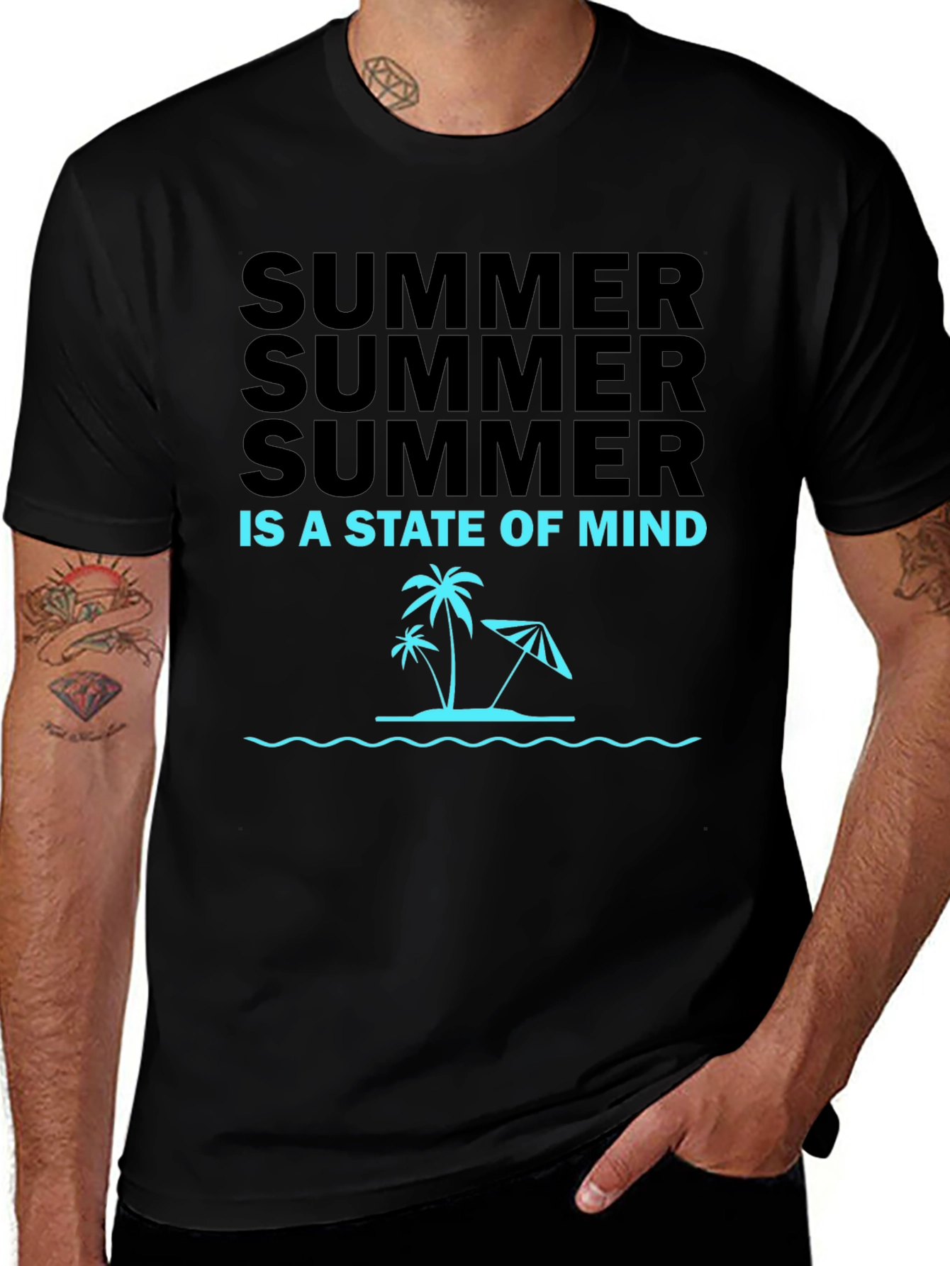 Summer State of Mind Graphic T-Shirt