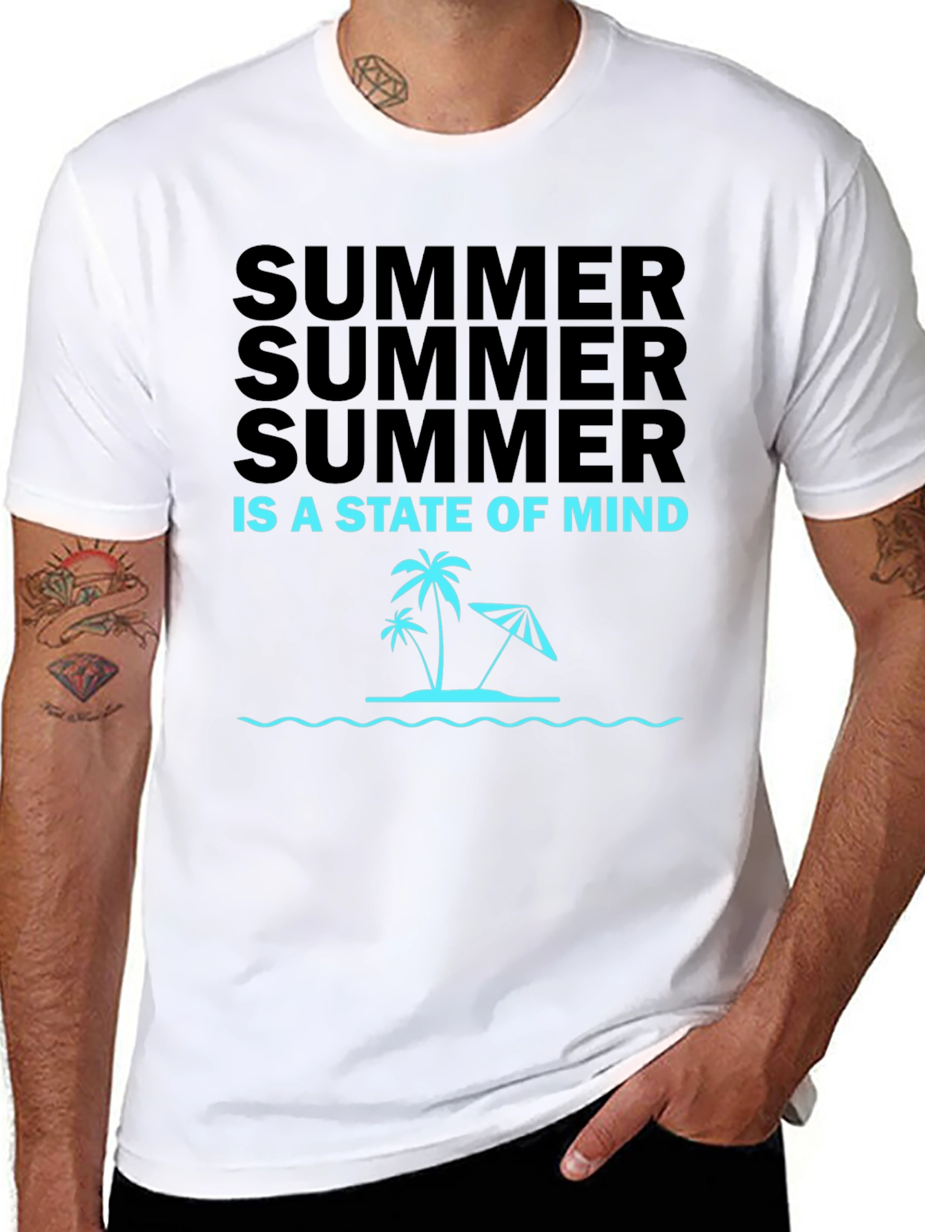 Summer State of Mind Graphic T-Shirt