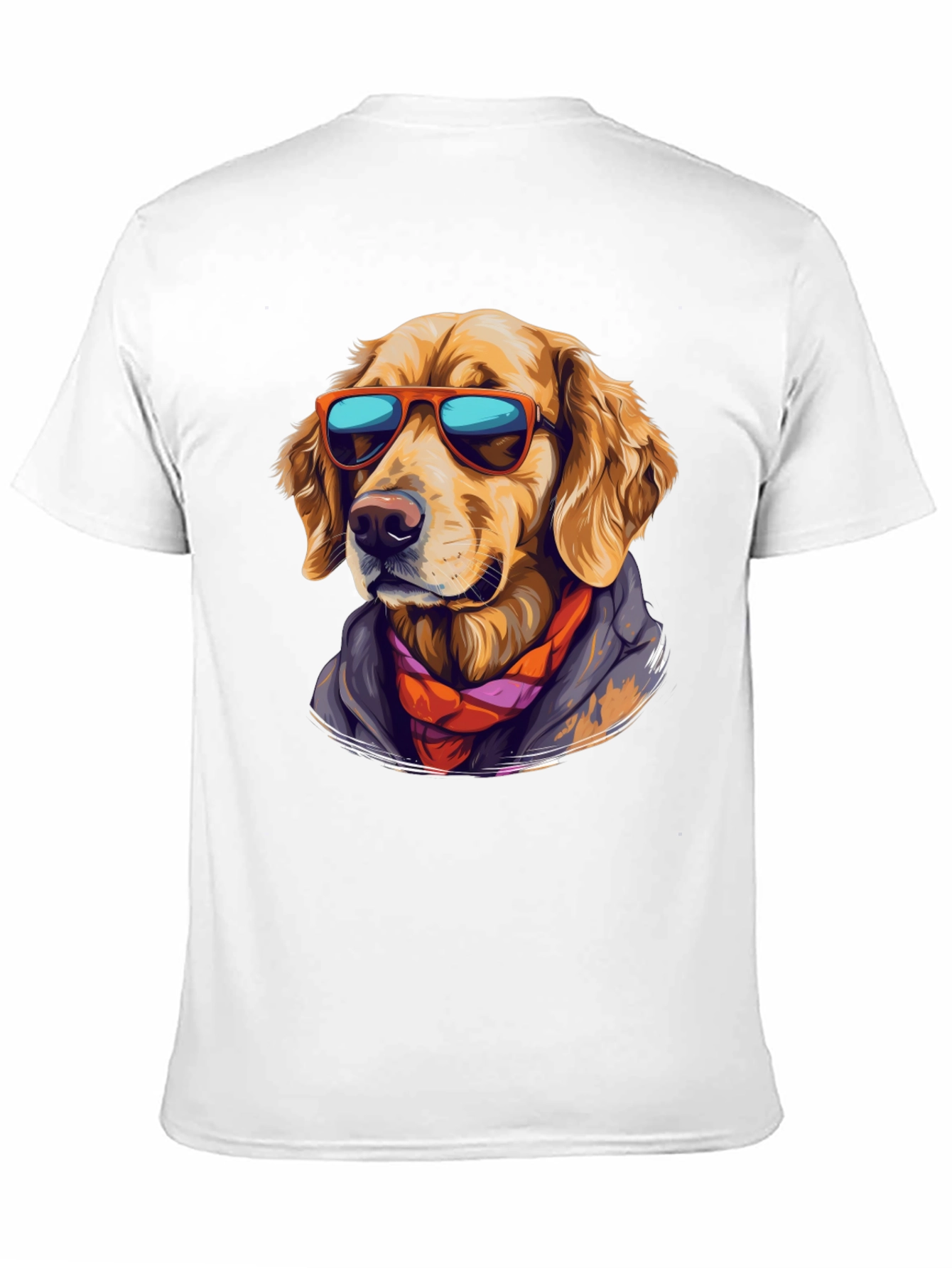 Cool Dog Graphic T-Shirt - Stylish Canine Design