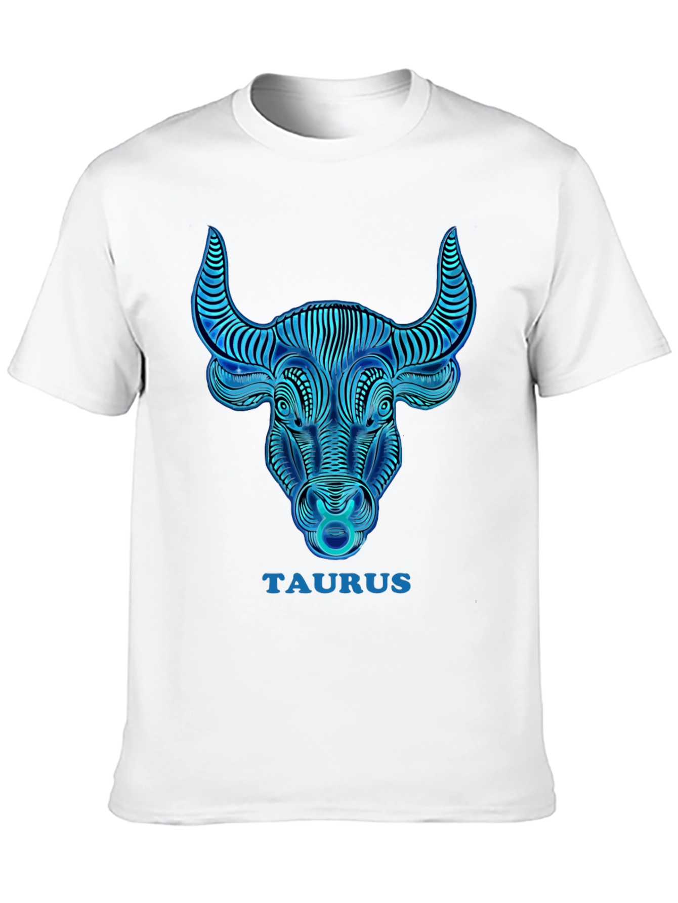 Taurus Zodiac Graphic T-Shirt - Black