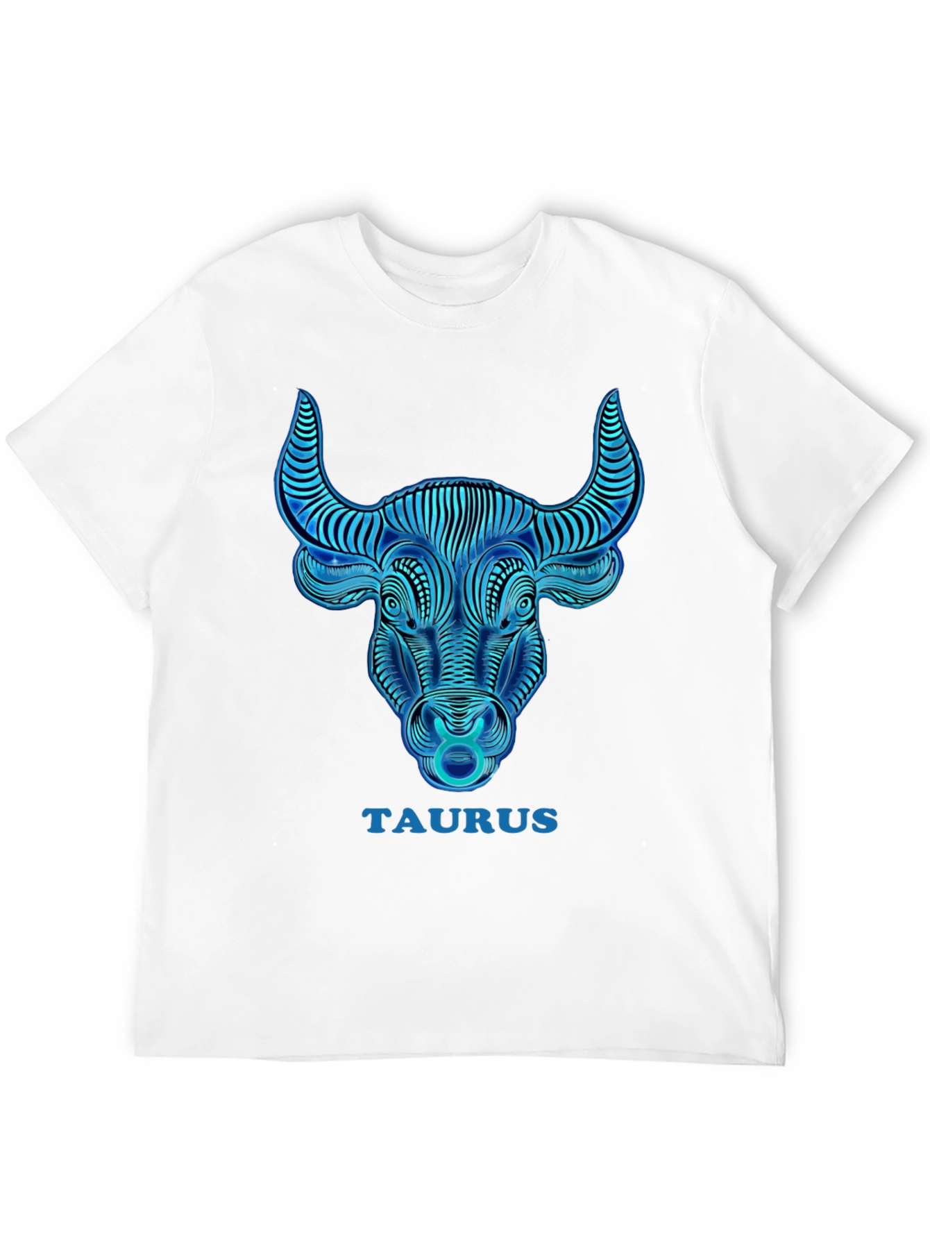 Taurus Zodiac Graphic T-Shirt - Black