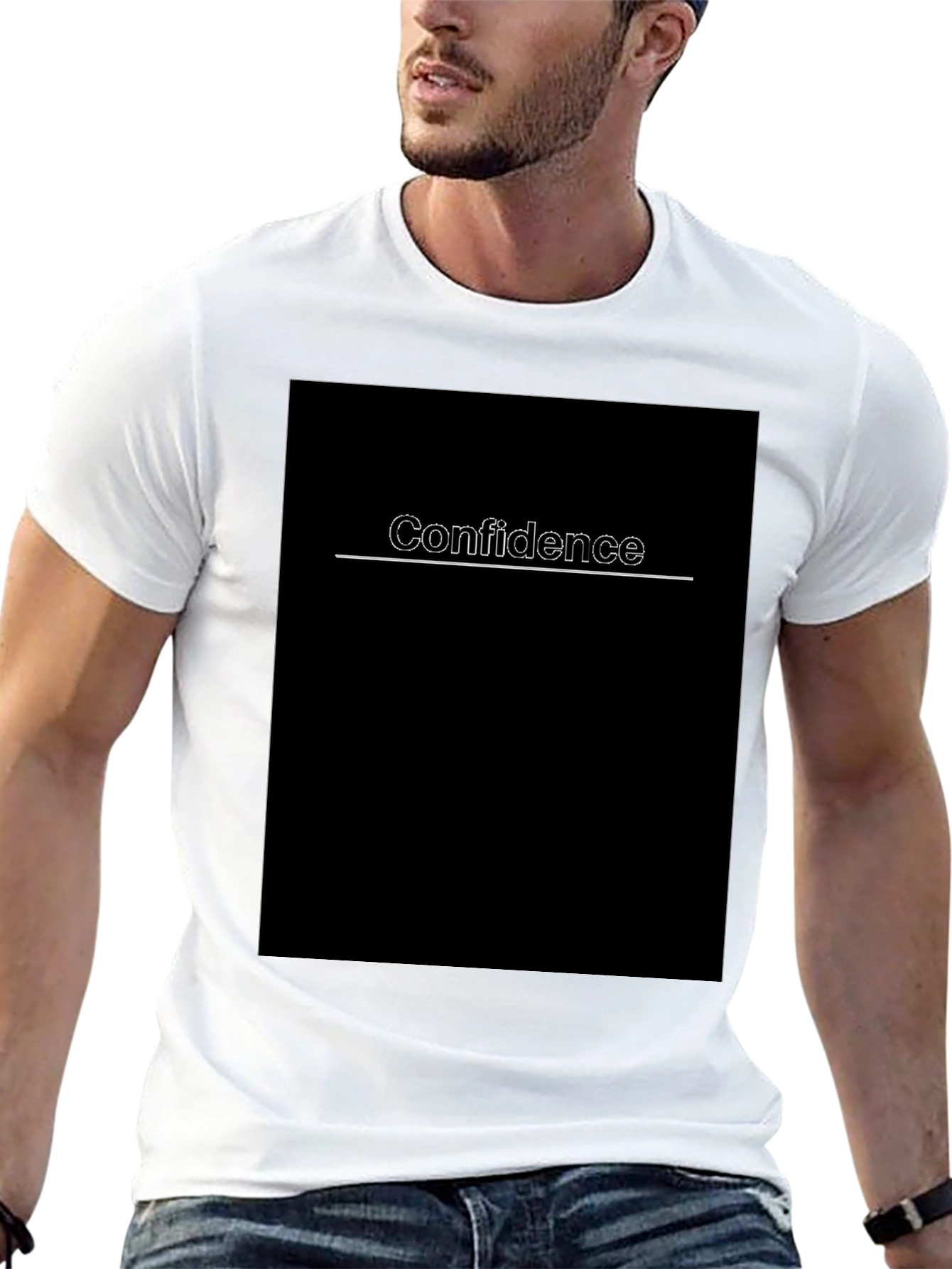 Confidence Graphic Print Tee