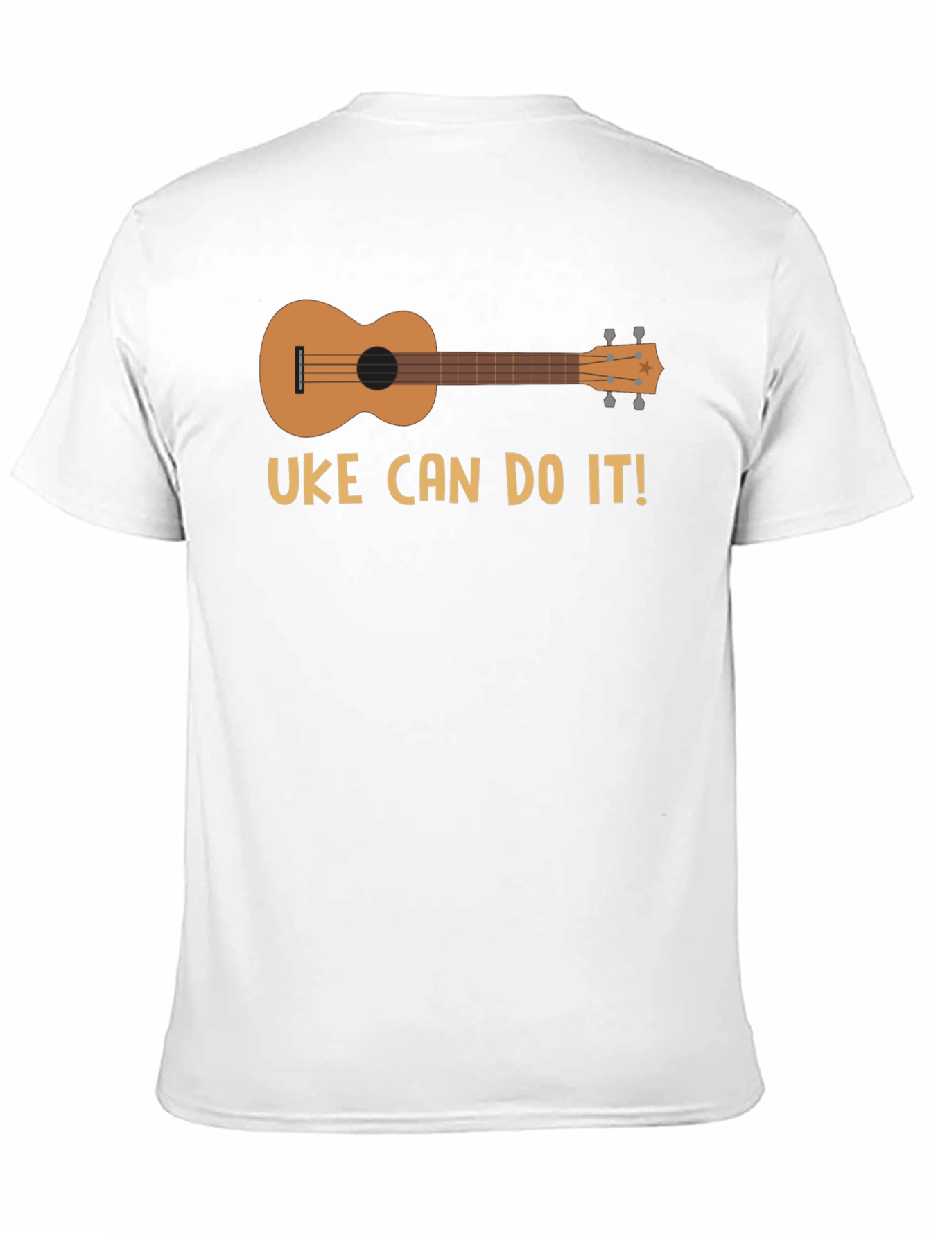 Uke Can Do It T-Shirt - Ukulele Graphic Tee