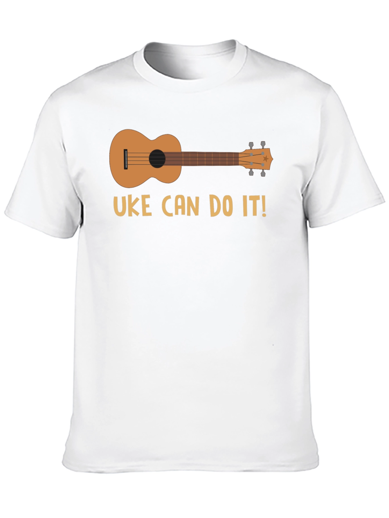 Uke Can Do It T-Shirt - Ukulele Graphic Tee