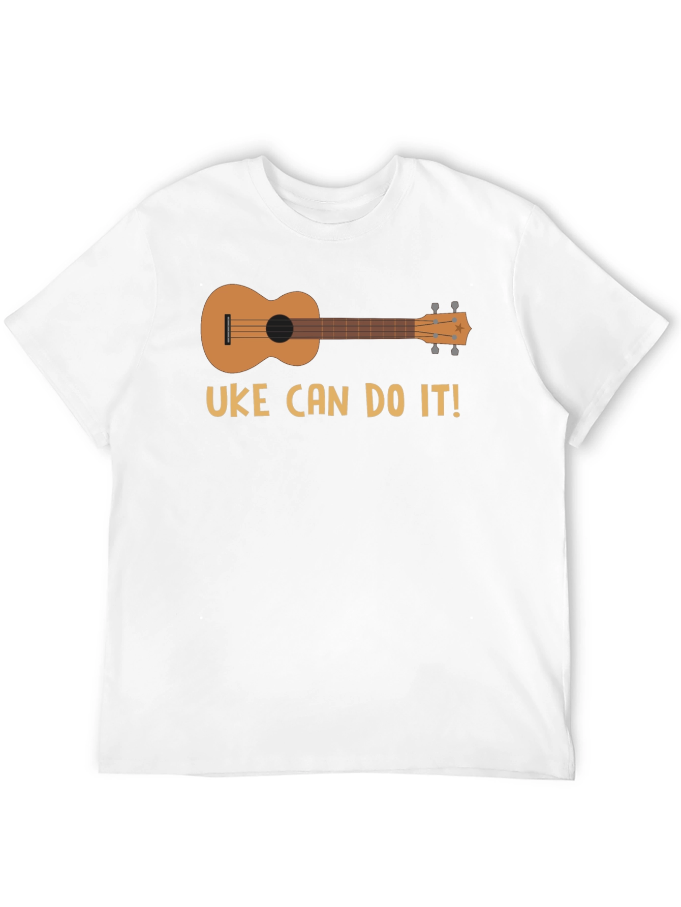 Uke Can Do It T-Shirt - Ukulele Graphic Tee