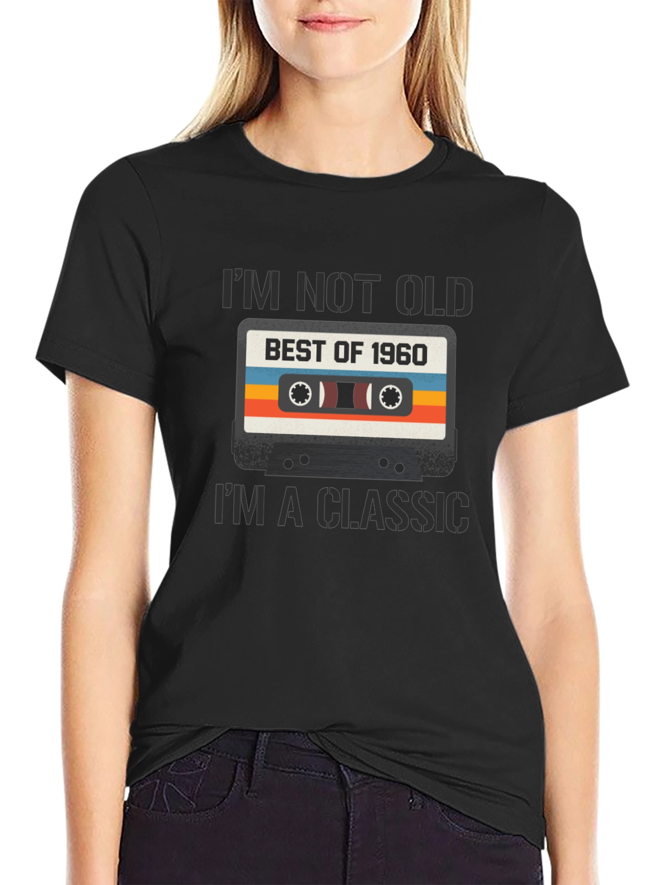Retro Best of 1960 Cassette Tape Graphic T-Shirt