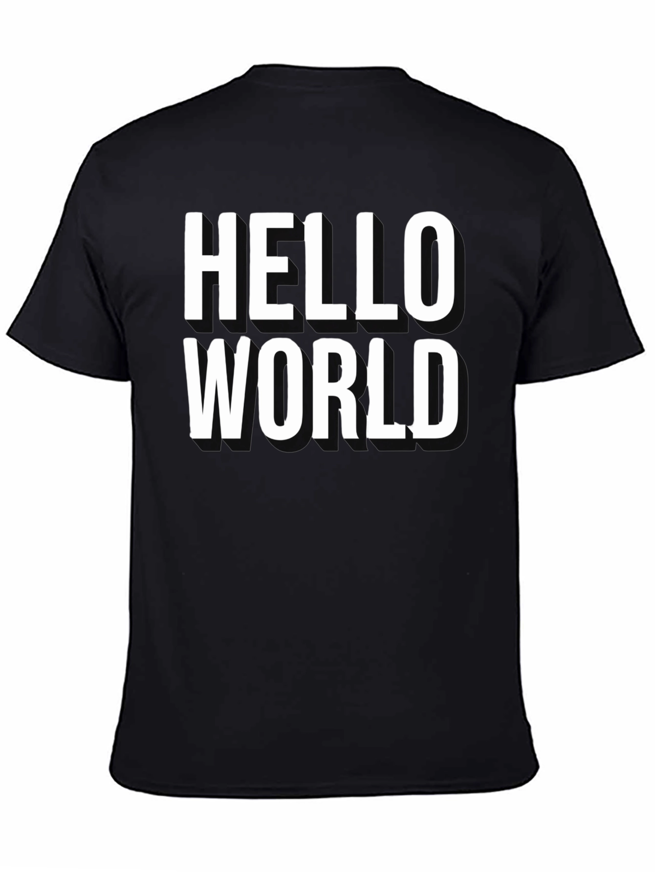 Hello World T-Shirt - Classic Programmer Tee