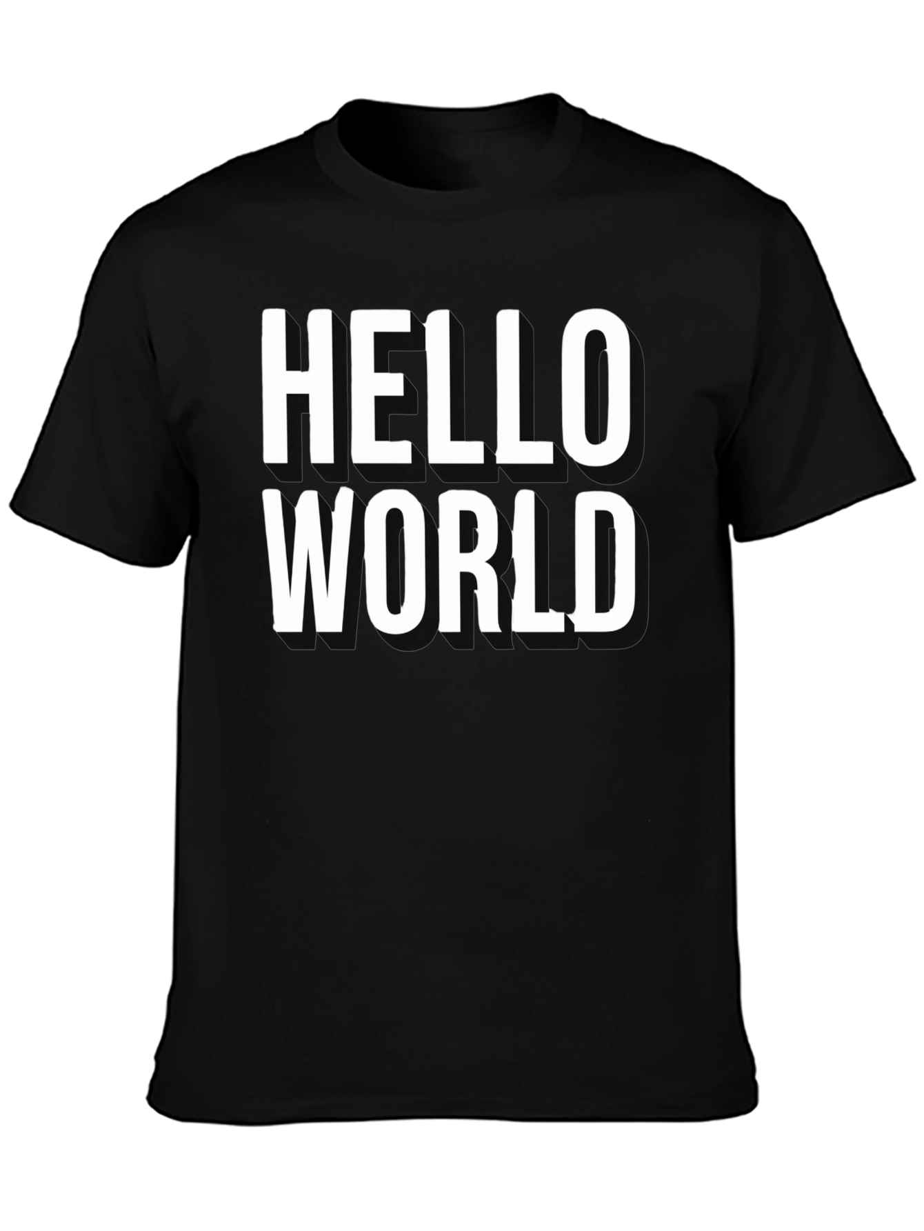 Hello World T-Shirt - Classic Programmer Tee