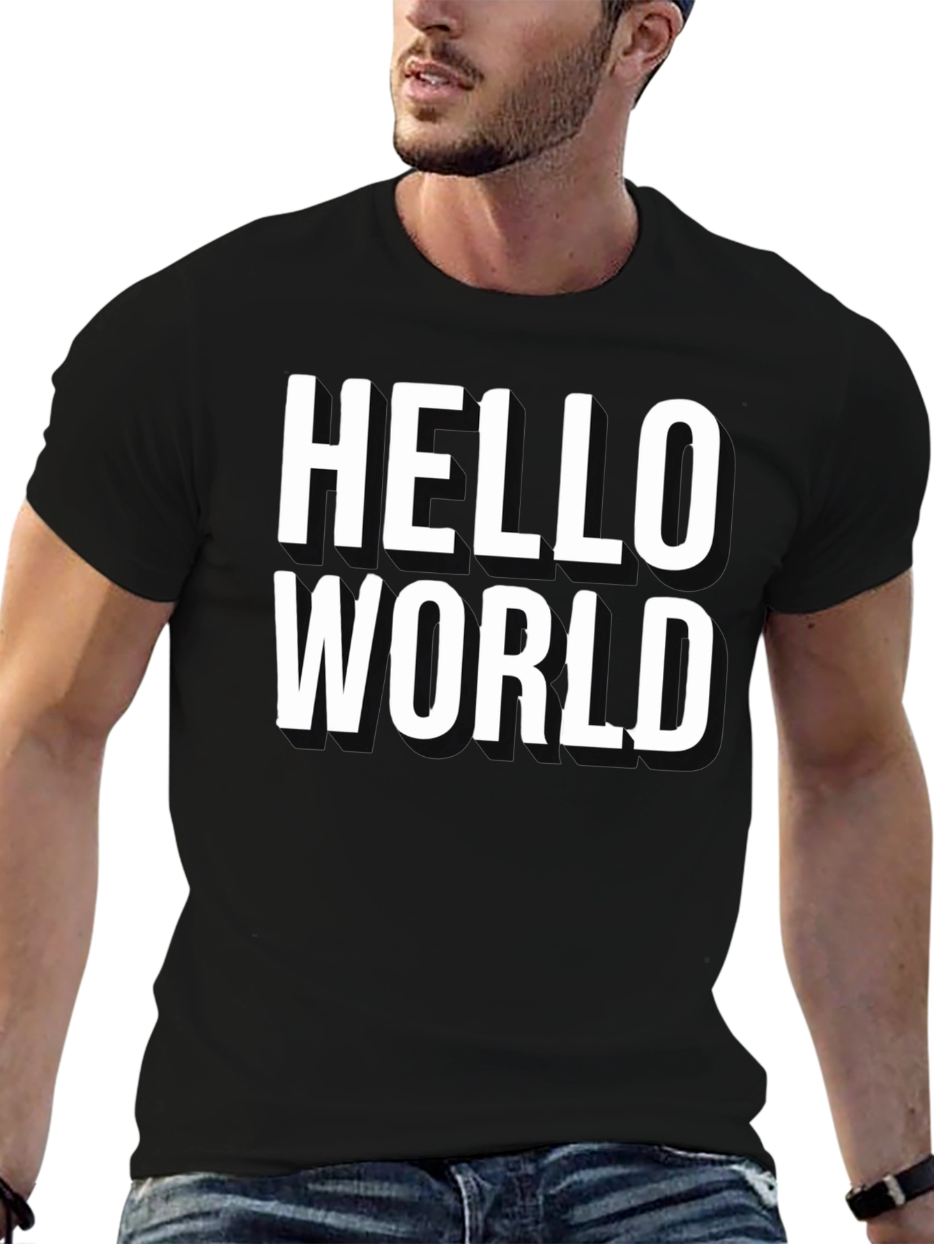 Hello World T-Shirt - Classic Programmer Tee