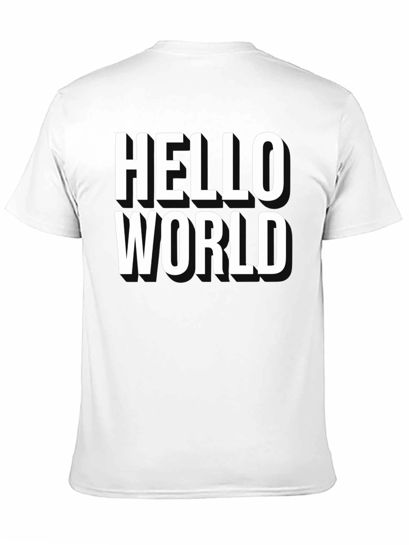 Hello World T-Shirt - Classic Programmer Tee