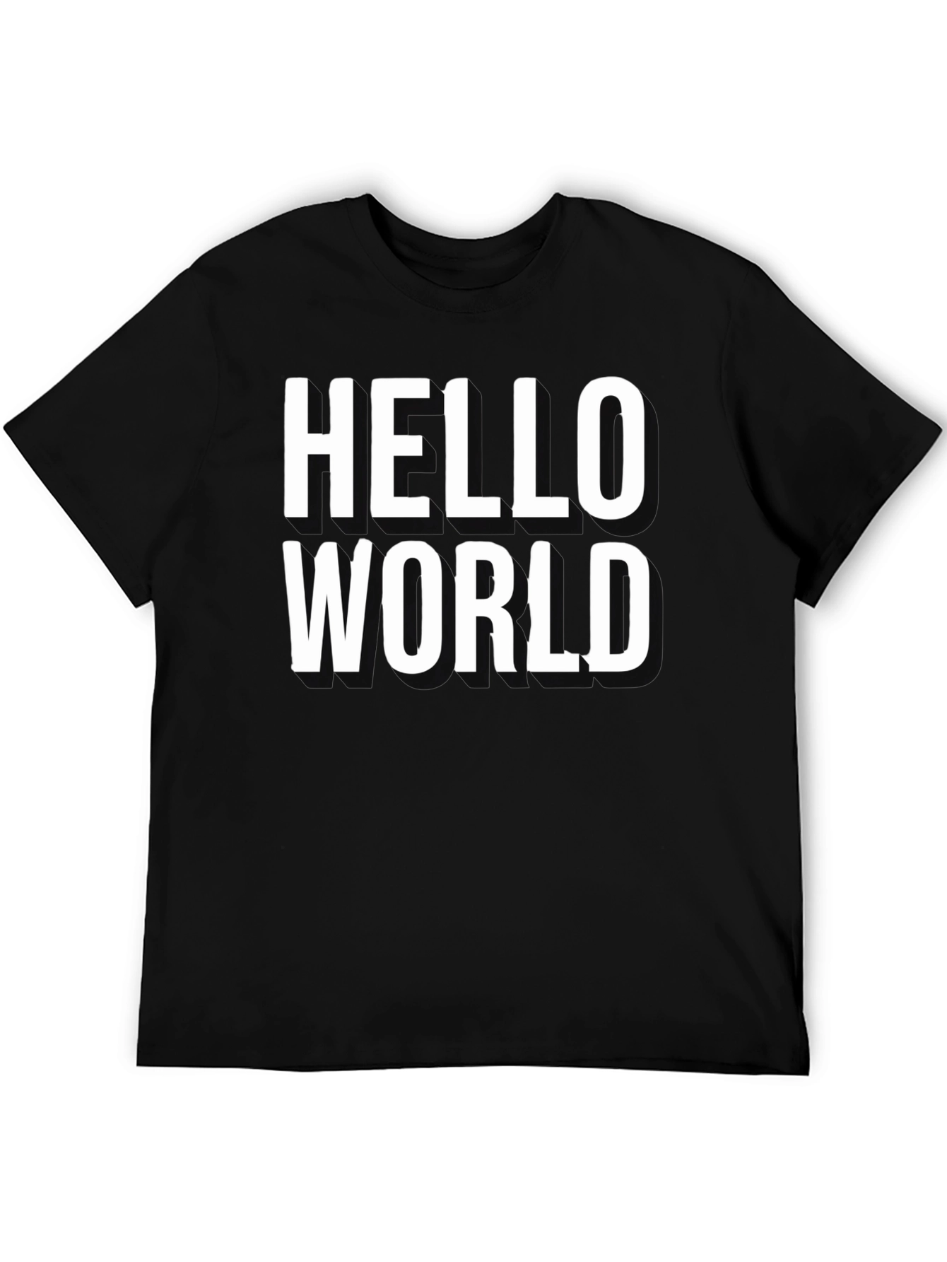 Hello World T-Shirt - Classic Programmer Tee